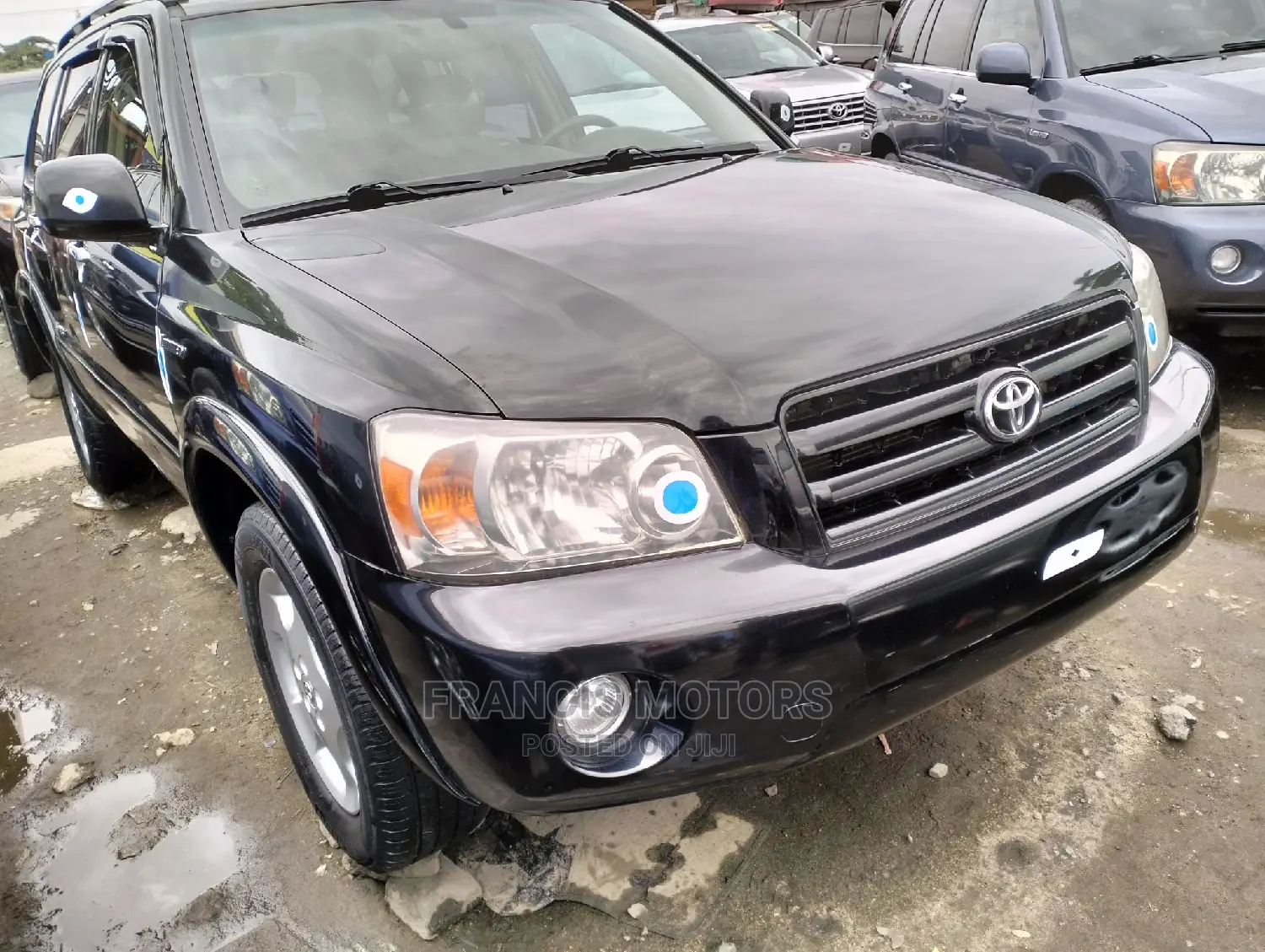 Toyota Highlander Limited V6 2007 Black