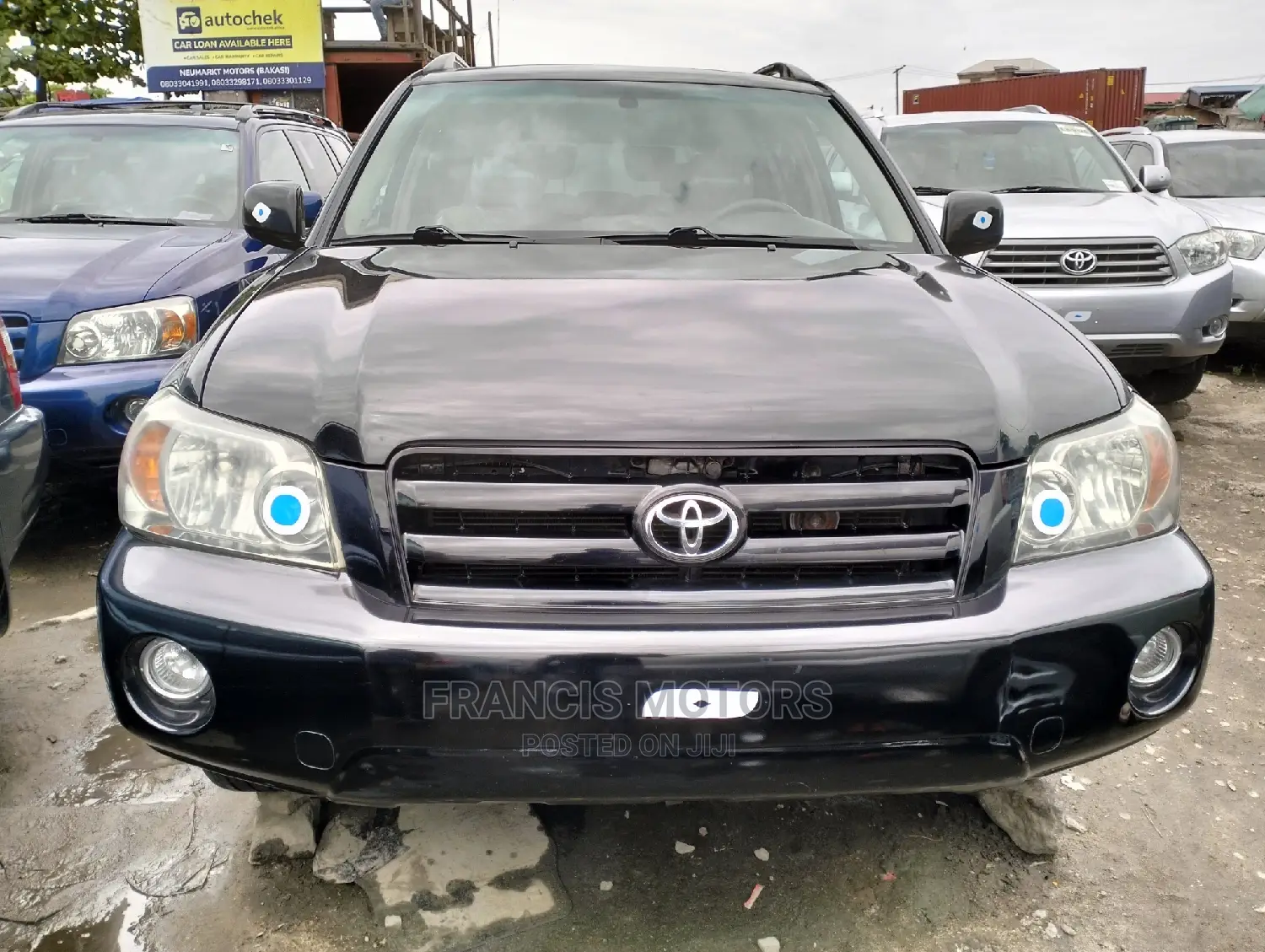 Toyota Highlander Limited V6 2007 Black