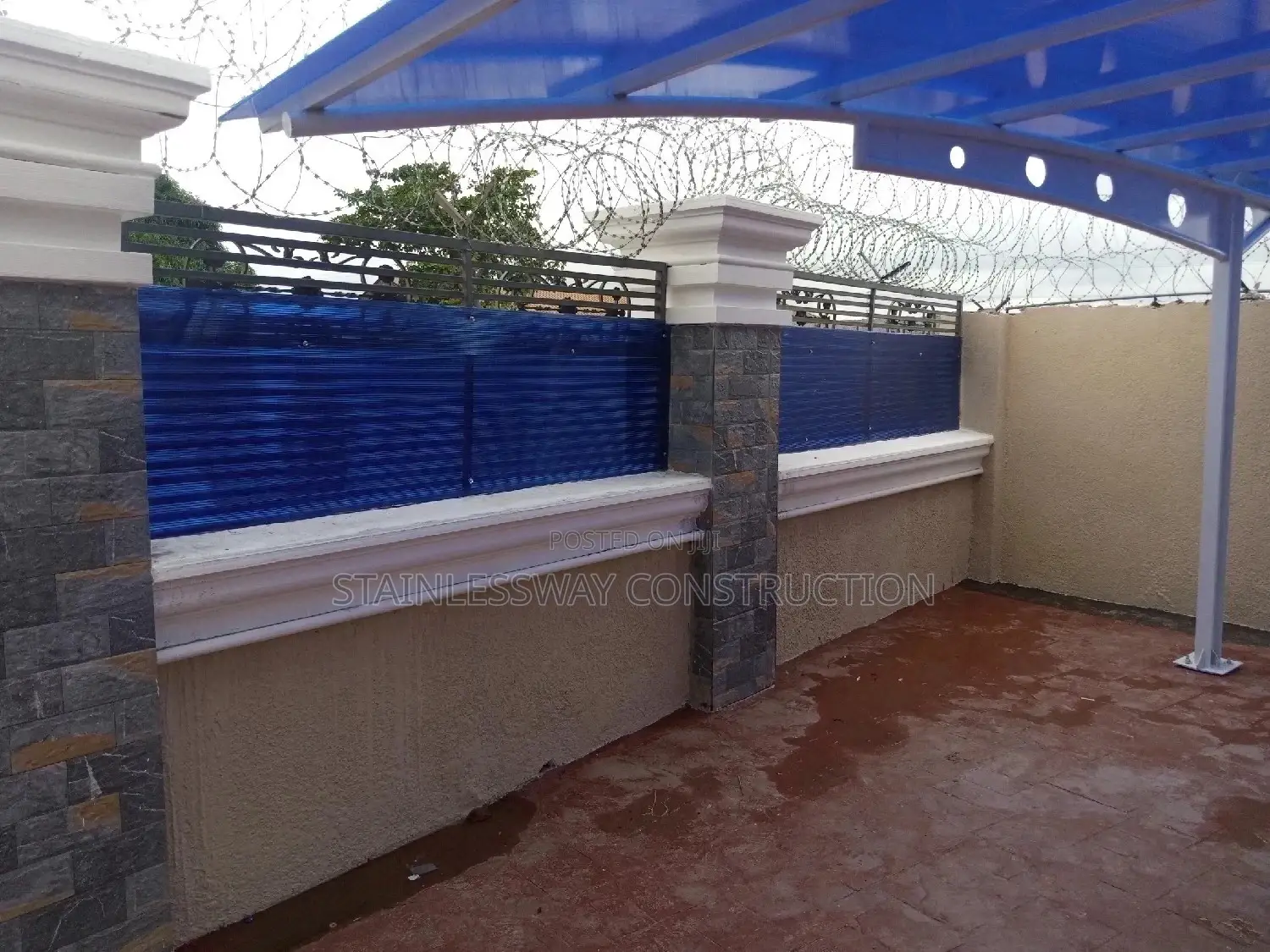 Fence Cover With (Skylights)