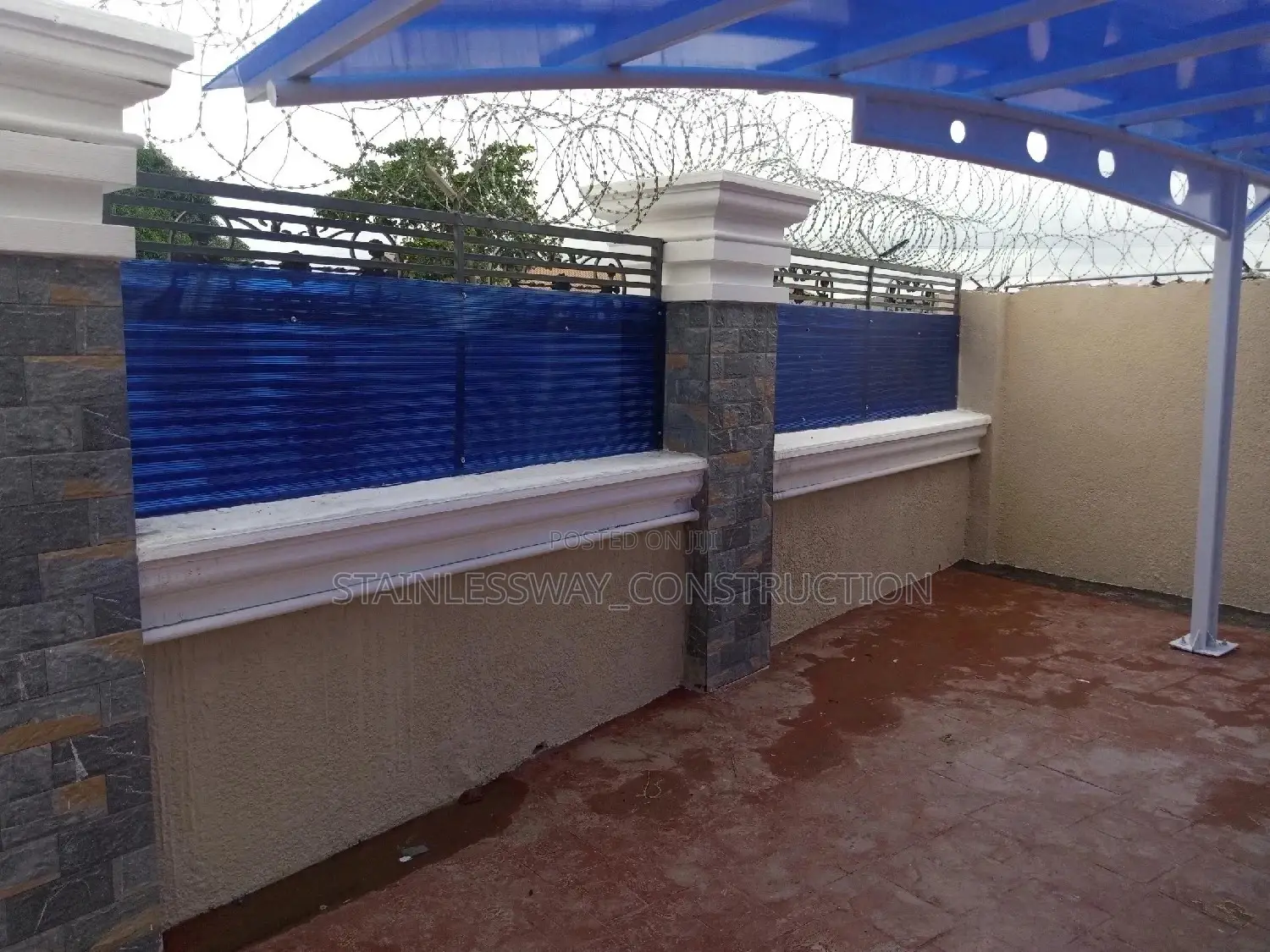 Fence Cover With (Skylights)