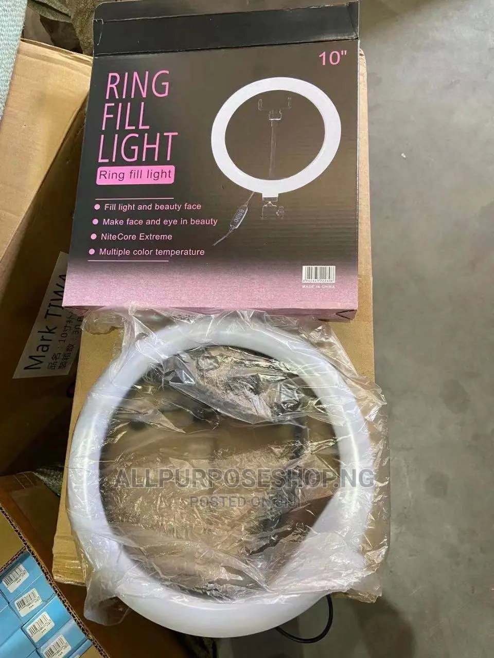 10 Inches Ring Light