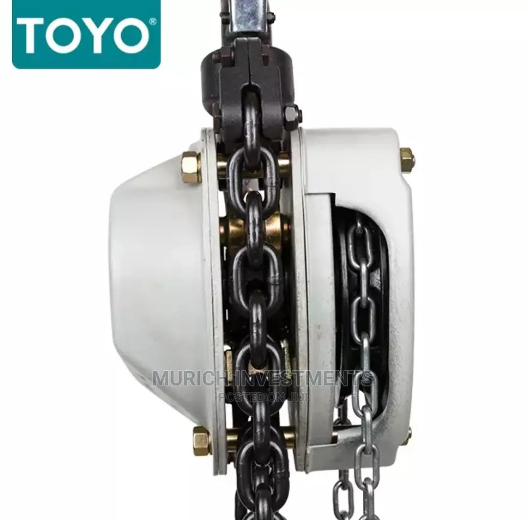 Toyo 10 Ton X 3meter Manual Lifting Hoist Chain Pulley Block