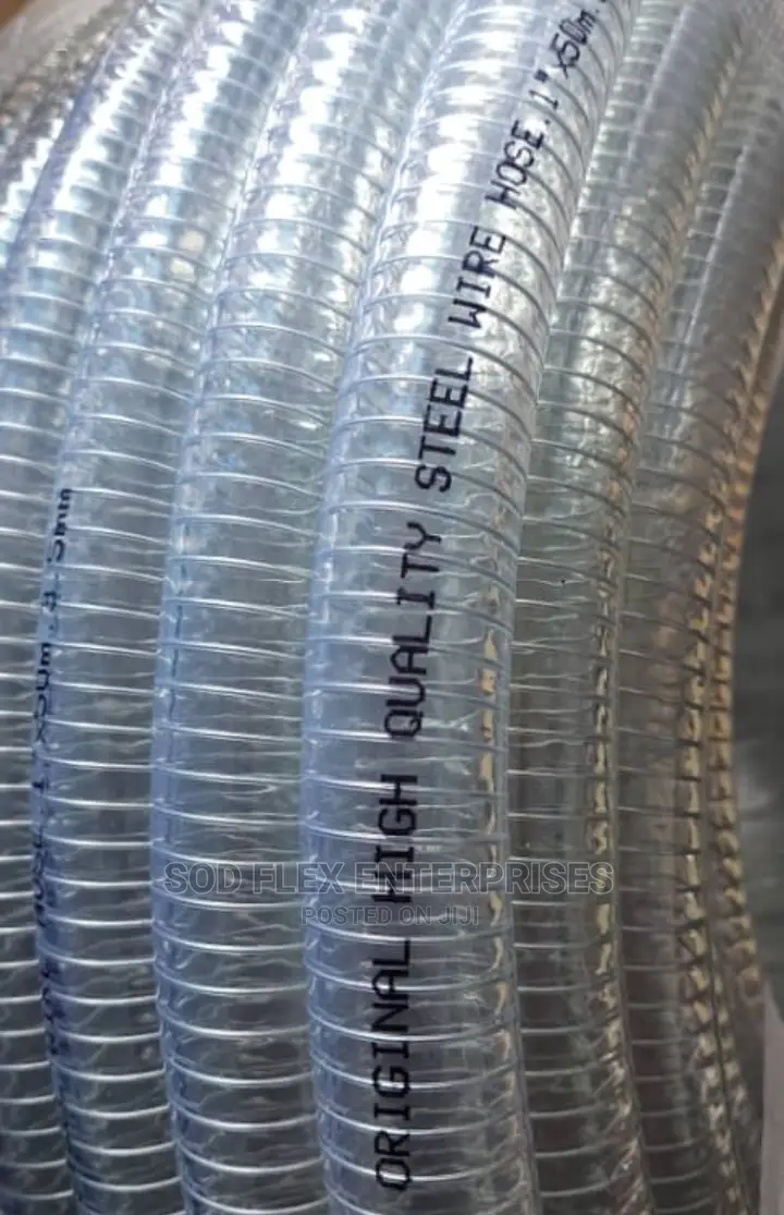 1" Transparent Wire Hose