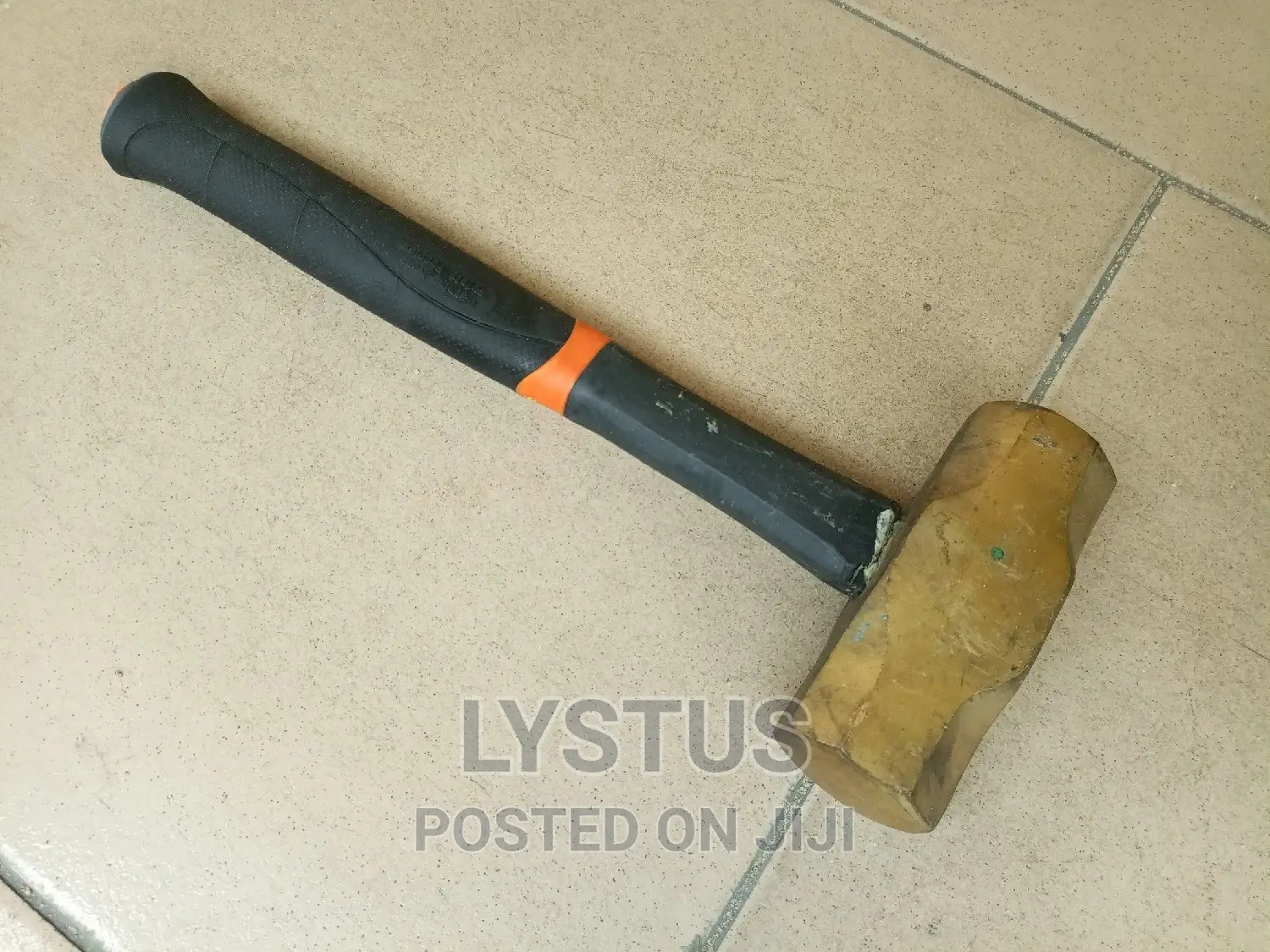 3kg Brass, Non-Spark Hammer (Short Handle)