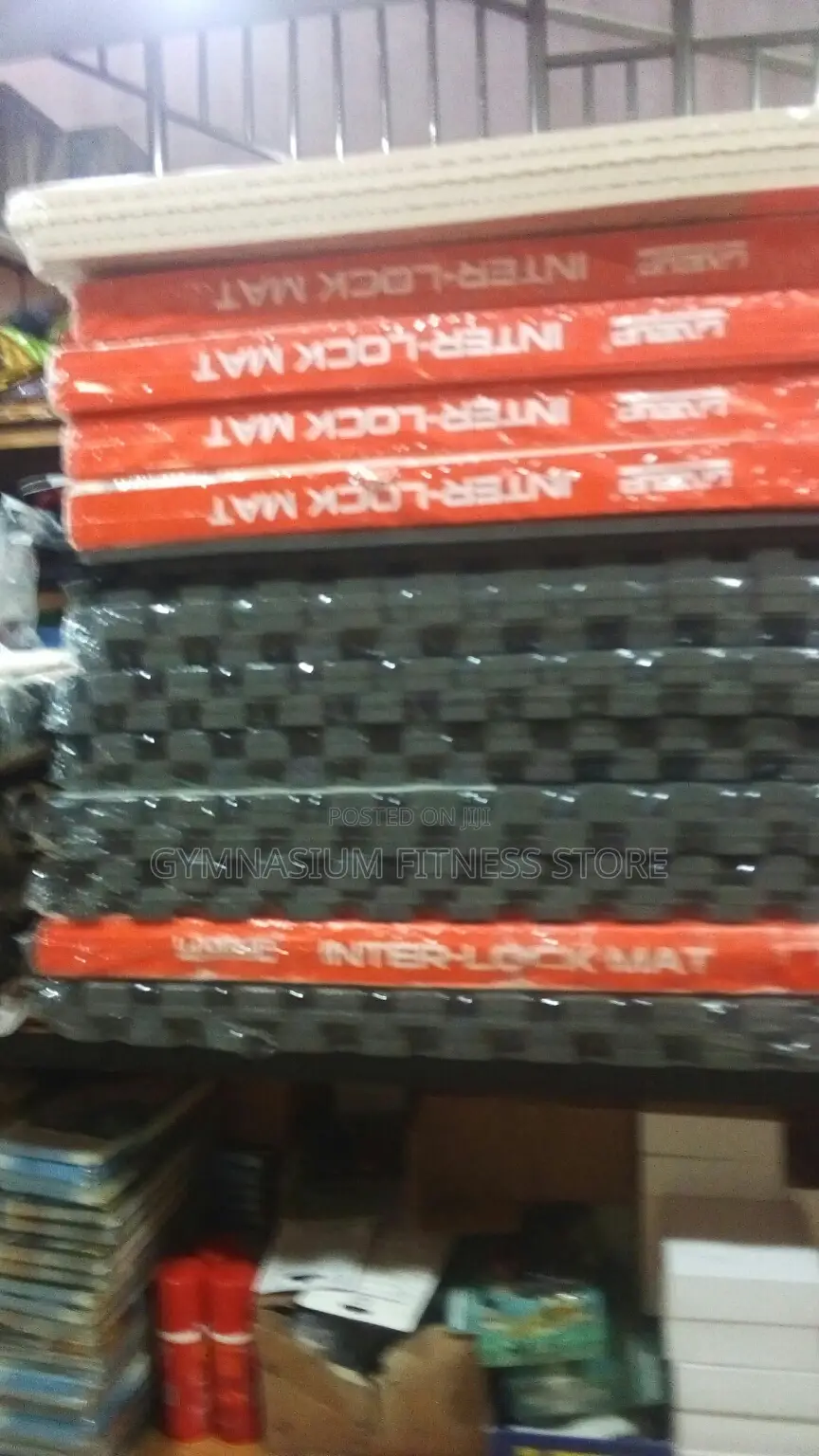 Interlock Mat Pure Black 12
