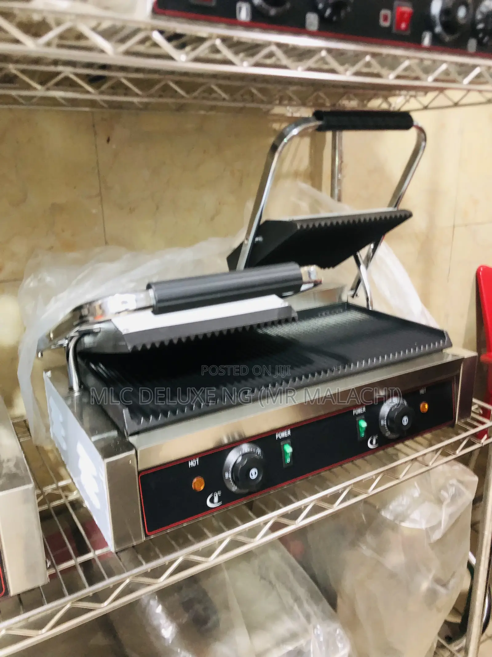 DOUBLE Electric Shawarma Toaster/Multi Purpose Contact Grill