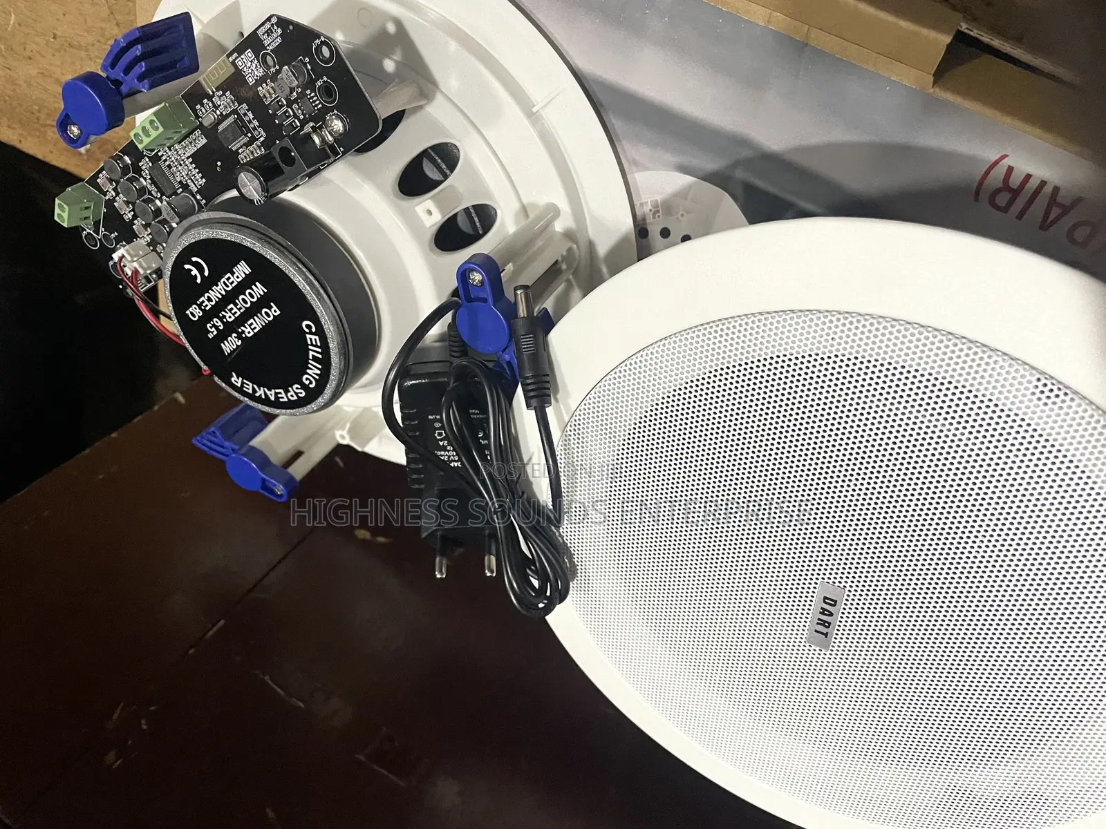 Dart 2in1 Bluetooth Ceiling Speaker 60w Max