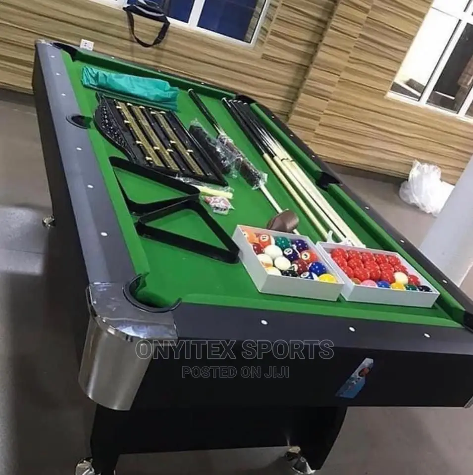 Foreign Made Snooker Table With Complete Accessories