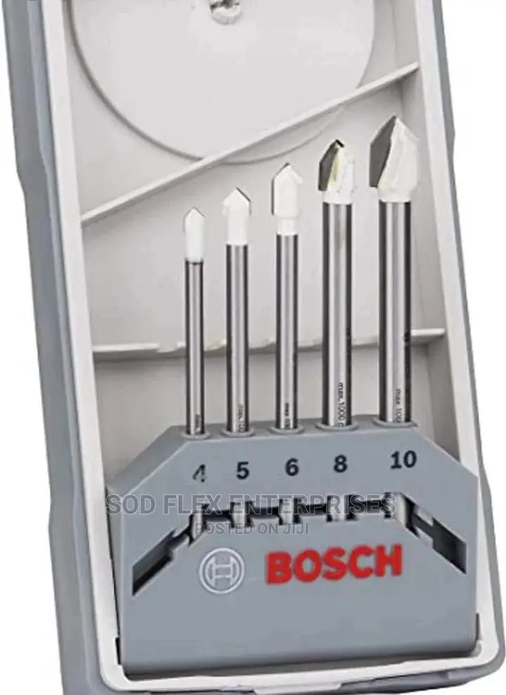 Set of Bosch Tile Bit