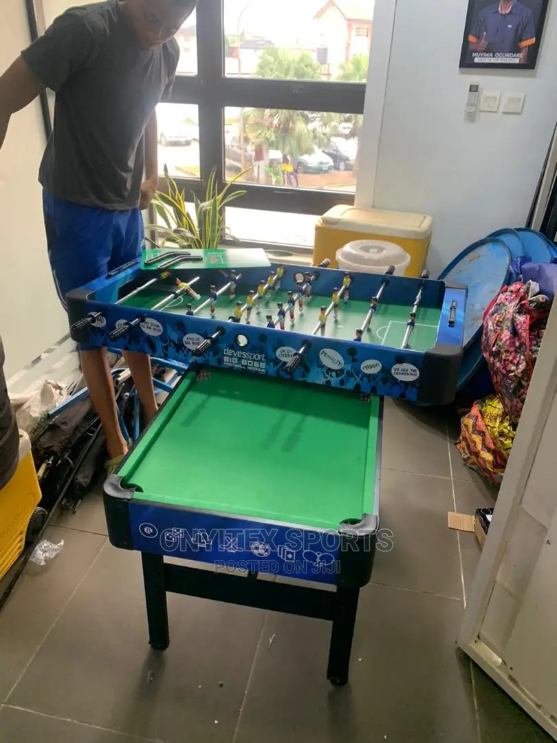 5fi Two in 1 Snooker With Soccer Table Board