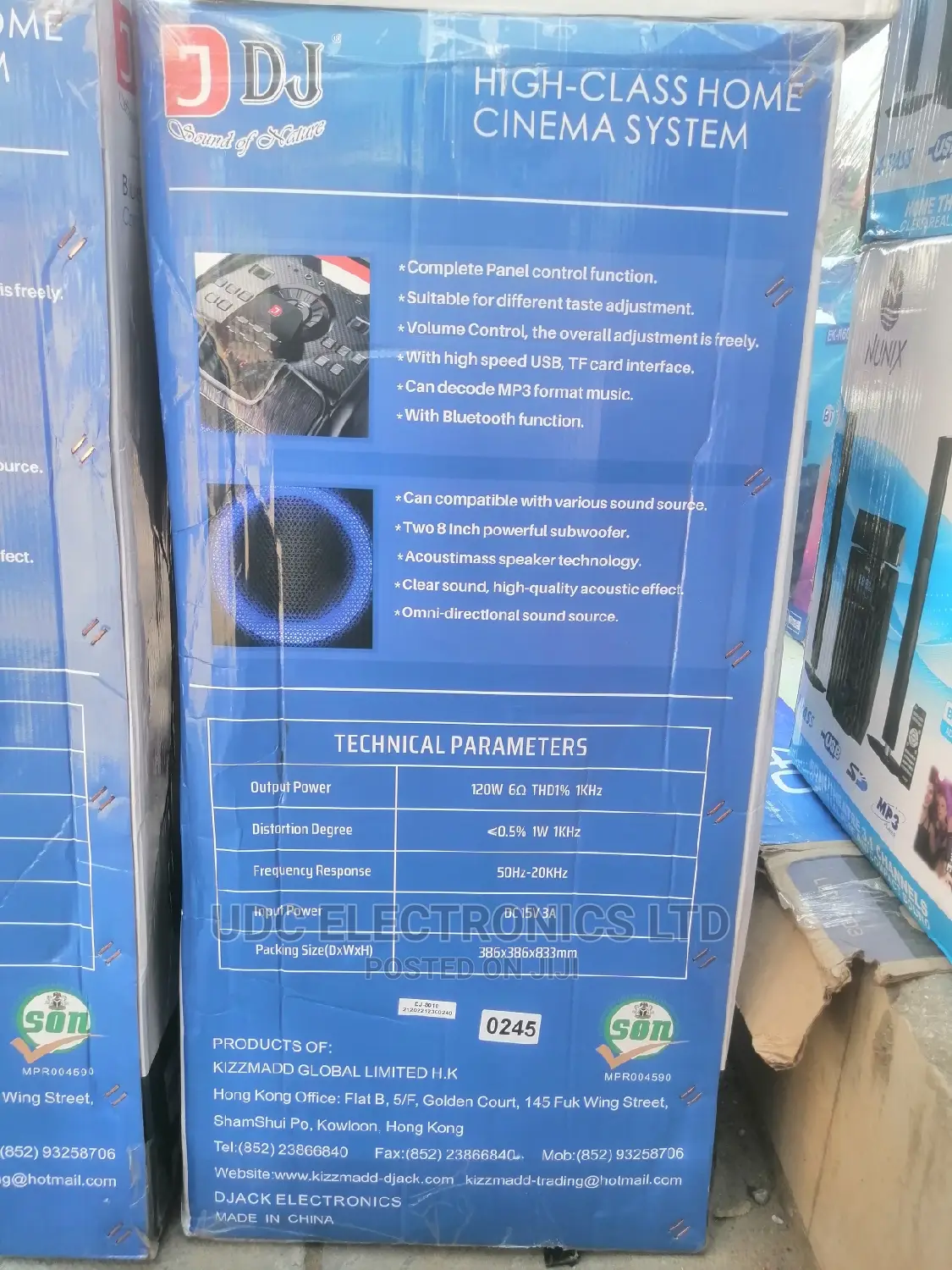DJACK 8010 Rechargeable Speaker