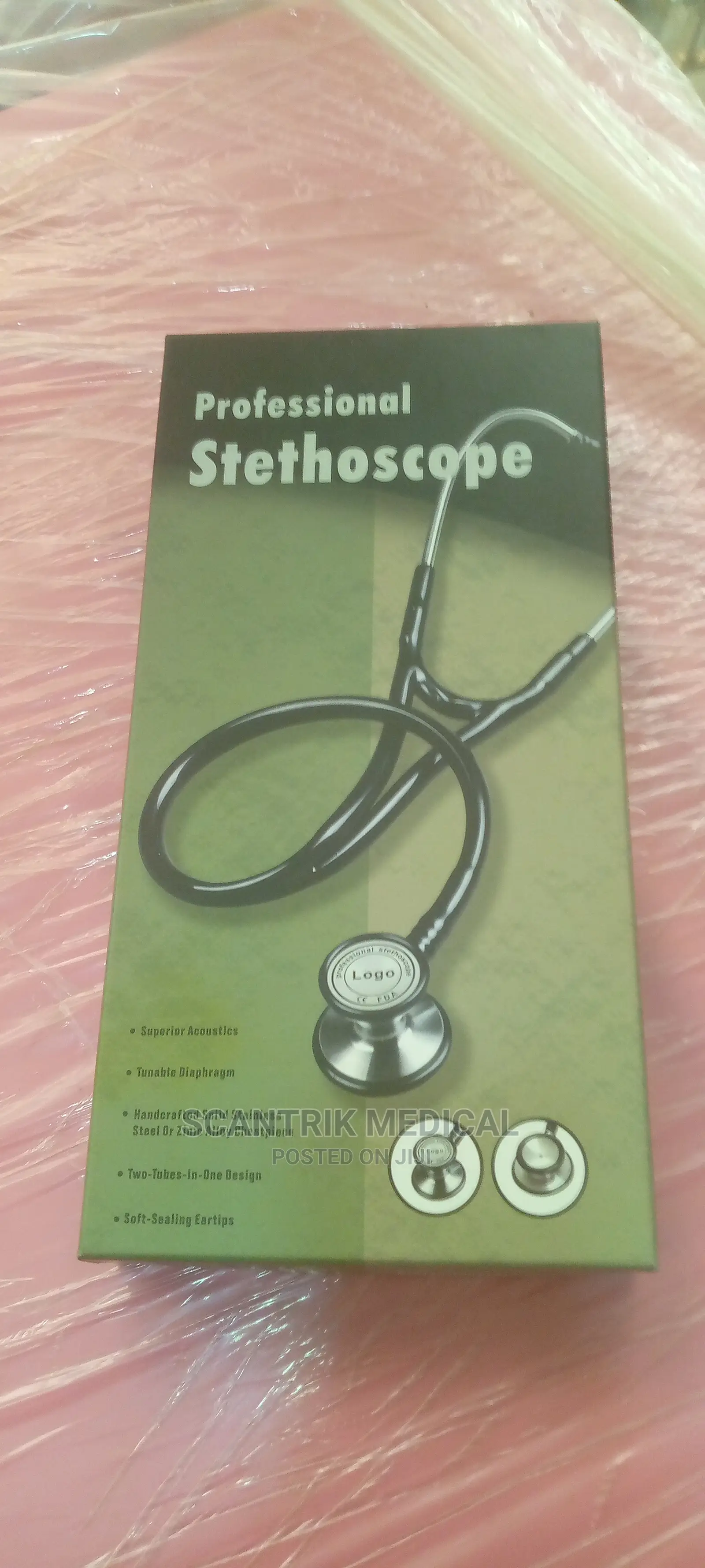 High Quality Medical Dual Head Stethoscope