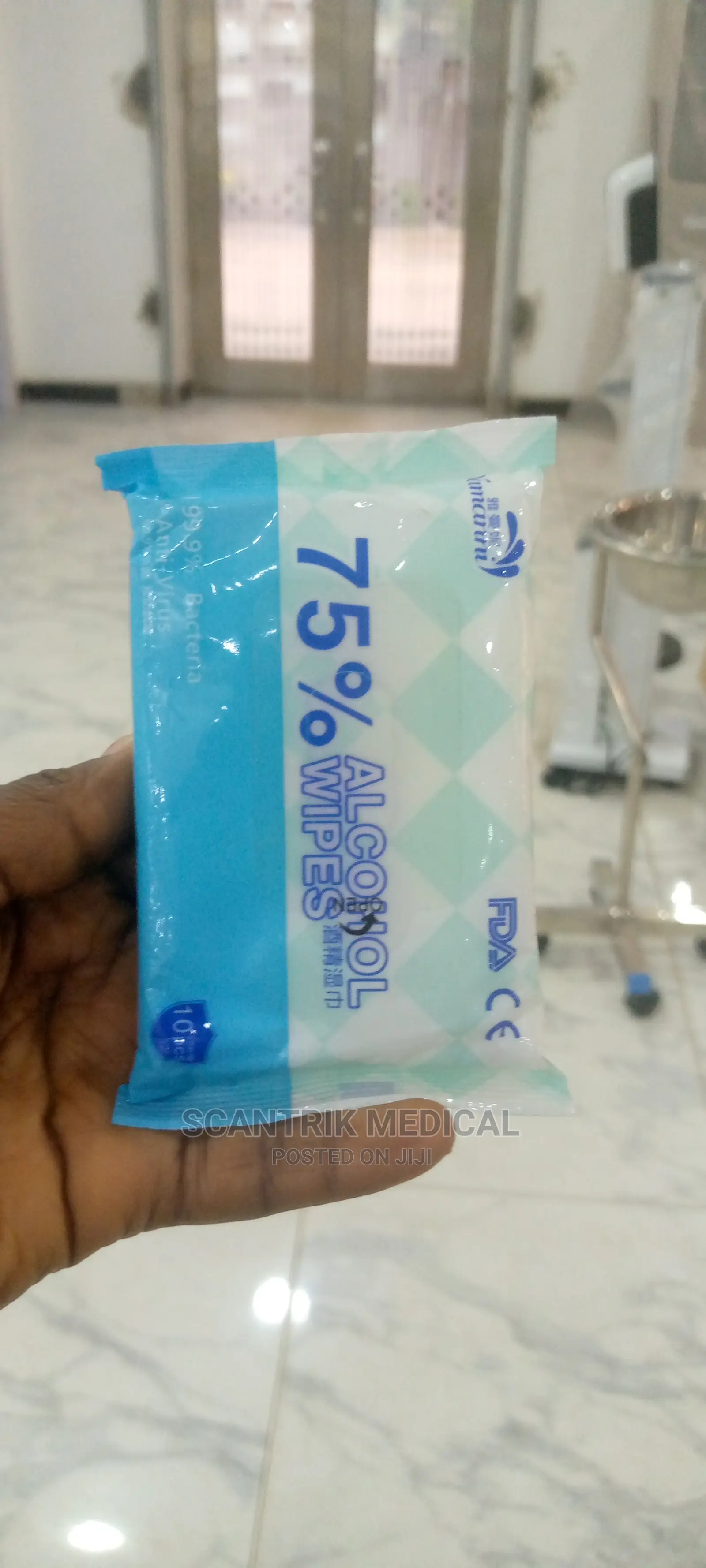 Disinfectant Wipes (72 Wipes) (75% Alcohol)
