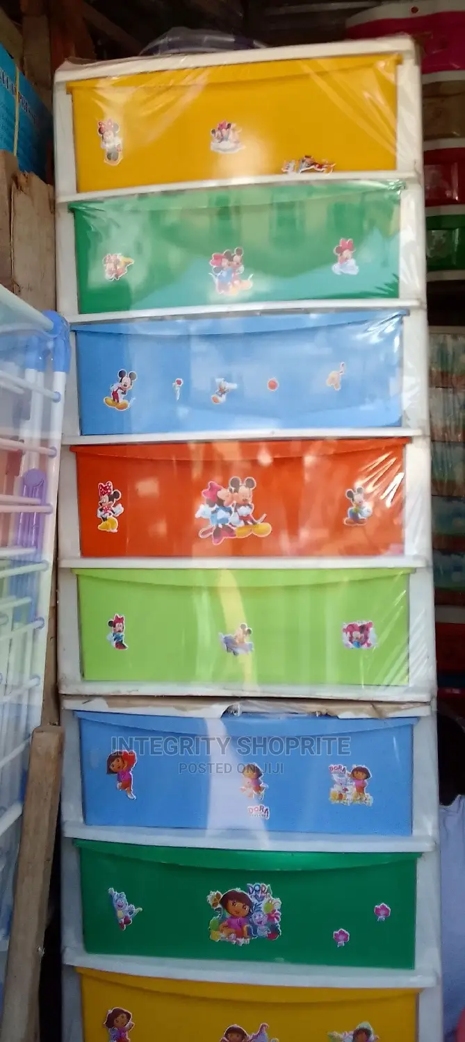 Angel 4 Steps Plastic Baby Wardrobe
