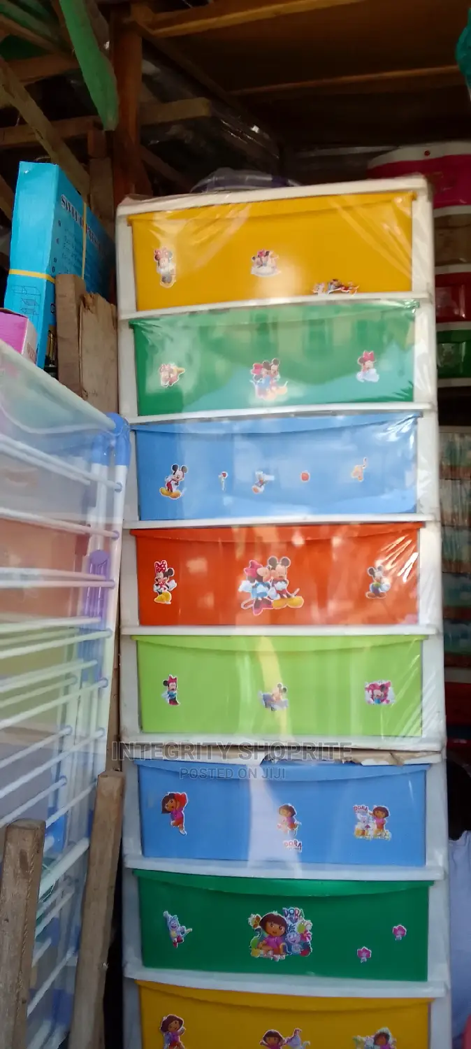 Angel 4 Steps Plastic Baby Wardrobe