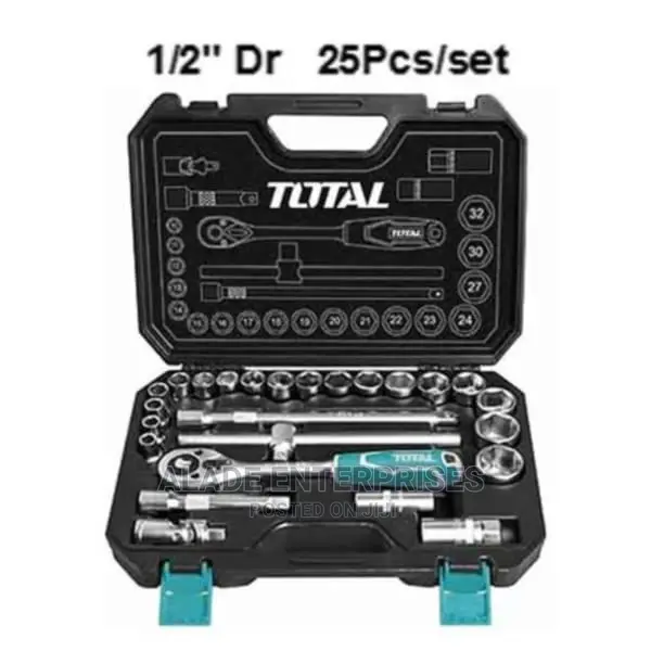 25pcs 1/2” Socket Set - Tht121251