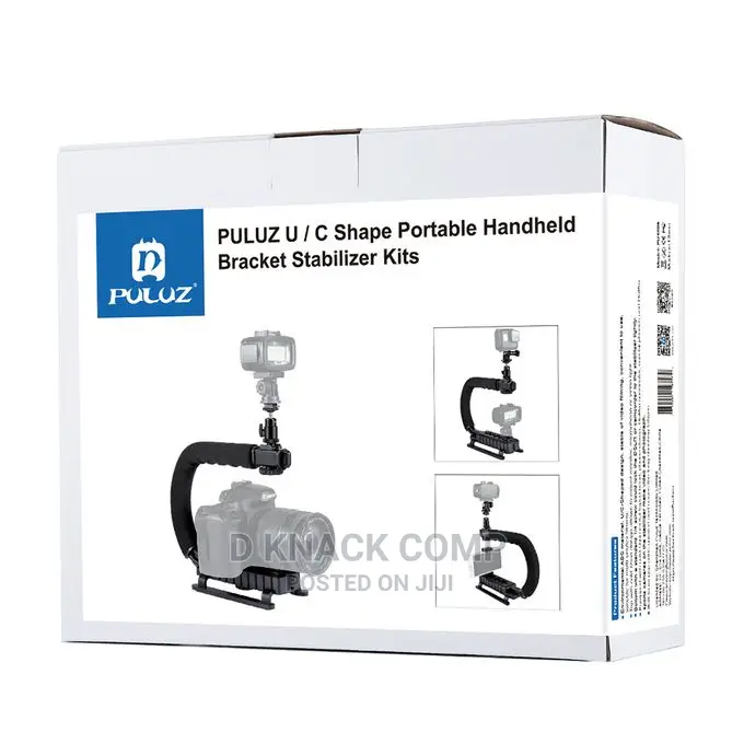 U-Shaped Action Camera Stabilizing Handle Bracket Holder