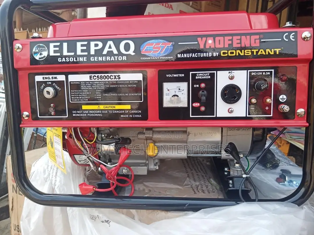 Elepaq Gasoline Generator Set 3.5kw