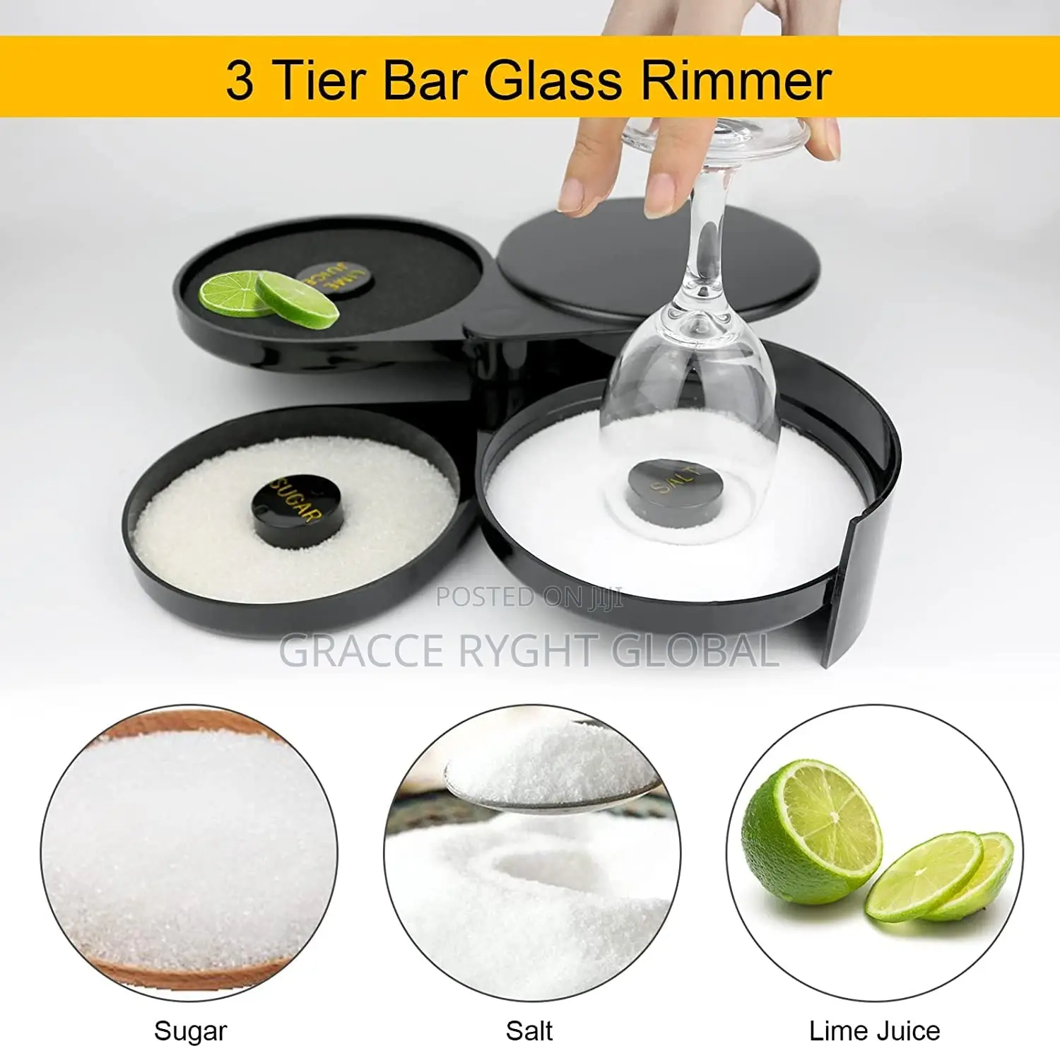 Cocktail Glass Rimmer