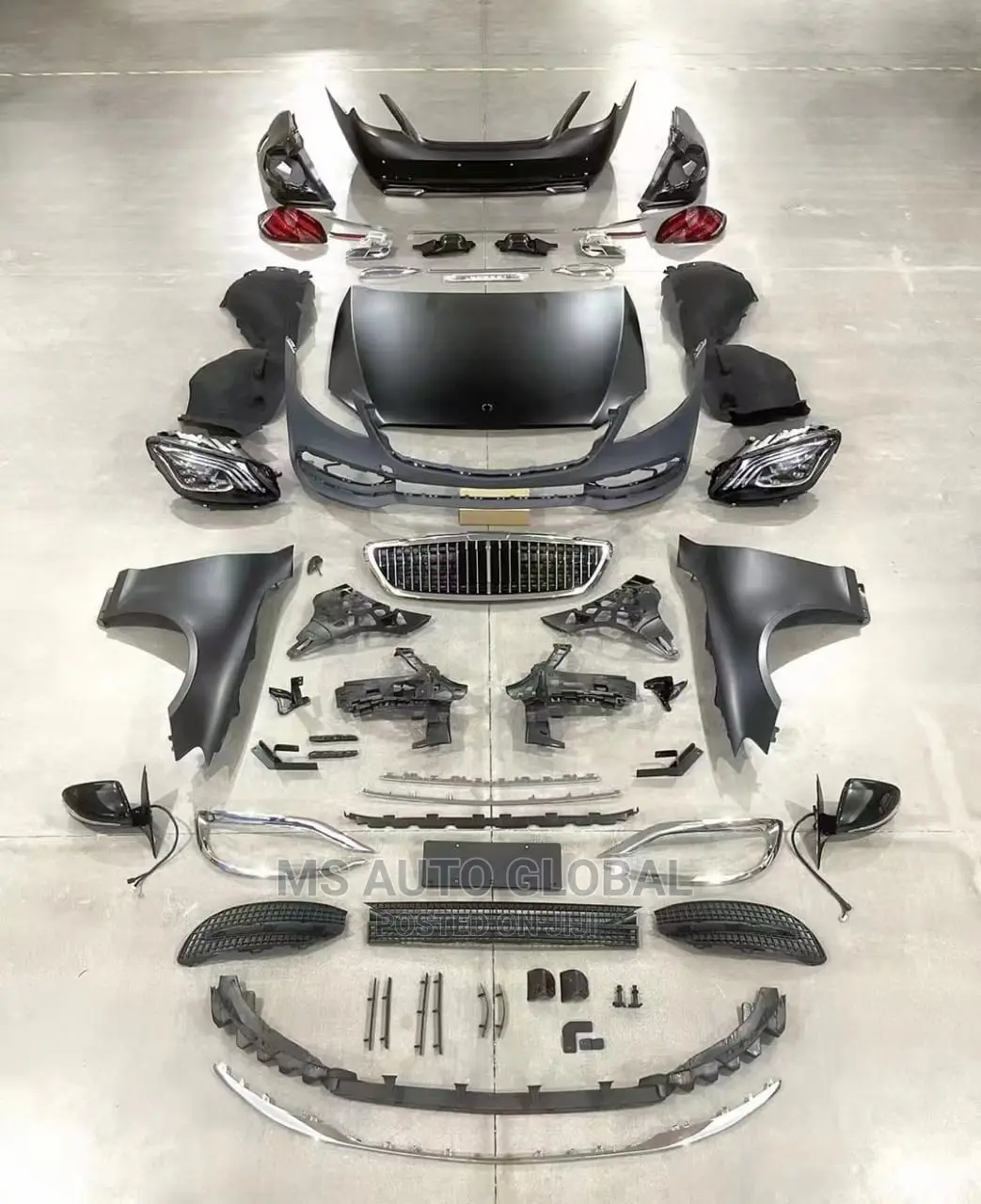 Mercedes Benz 221 Upgrade Kit to Maybach 2020