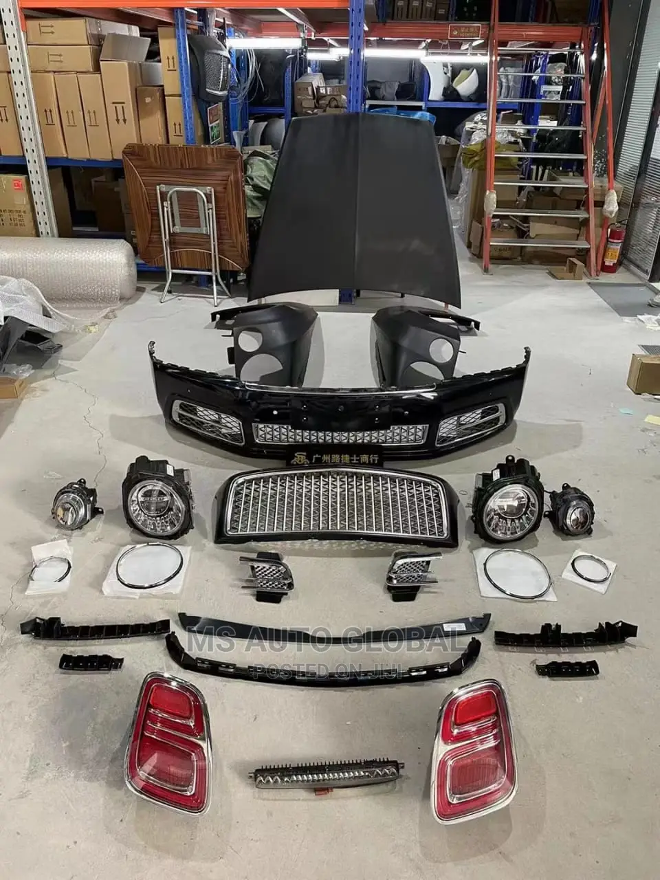 Brand New Bentley Mulsanne Complete Upgrade Body Kit.