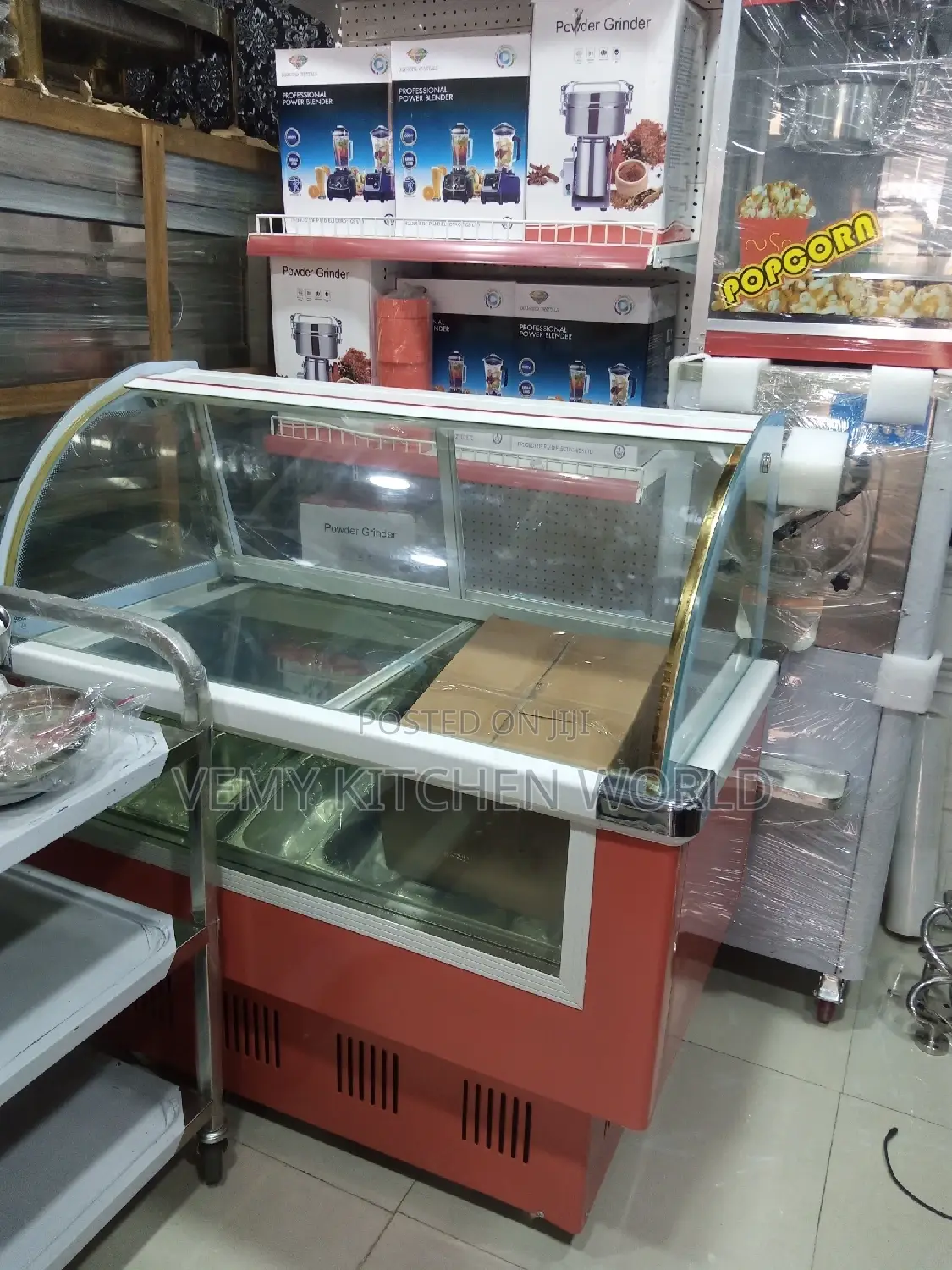 Industrial Ice Cream Display Freezer