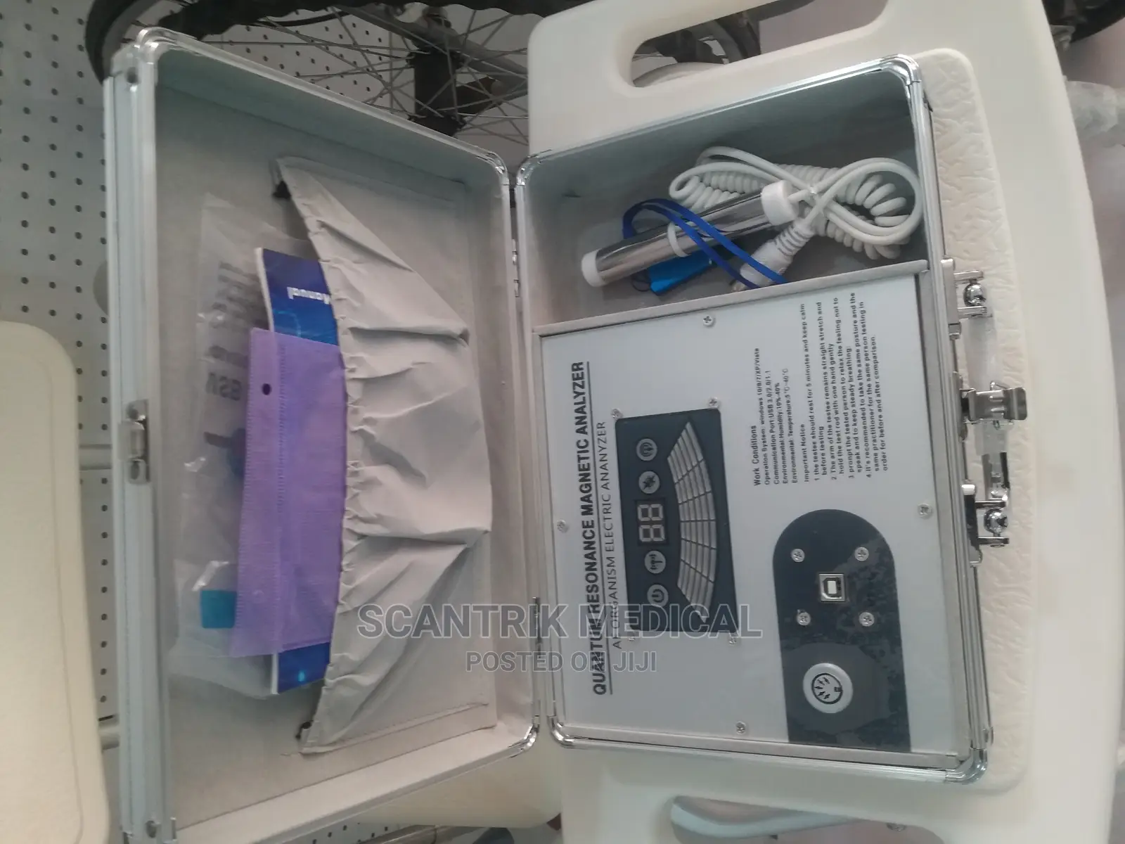 Portable Quantum Resonance Magnetic Body Resonance Analyzer