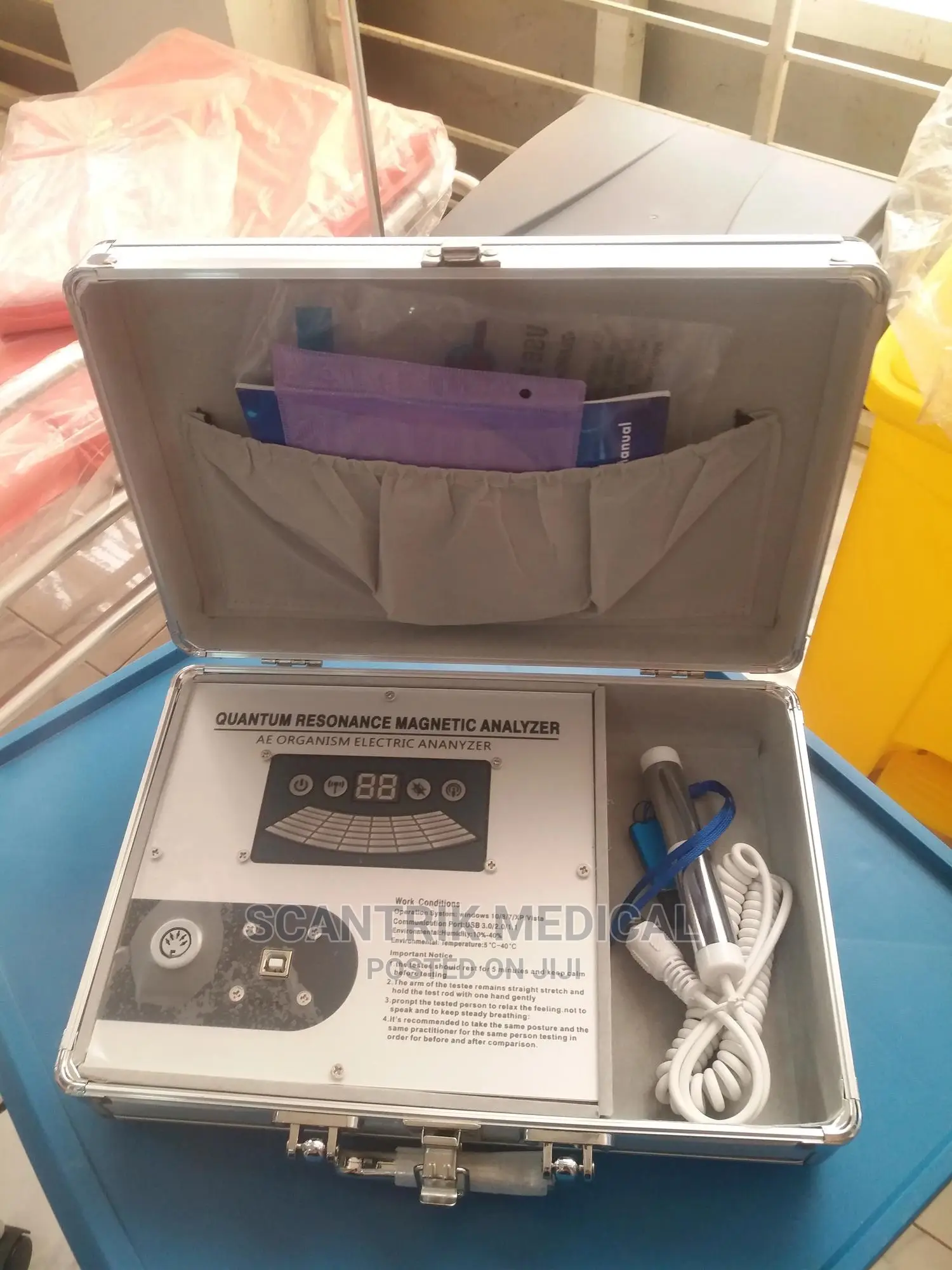 Clinic Use Quantum Magnetic Resonance Analyzer