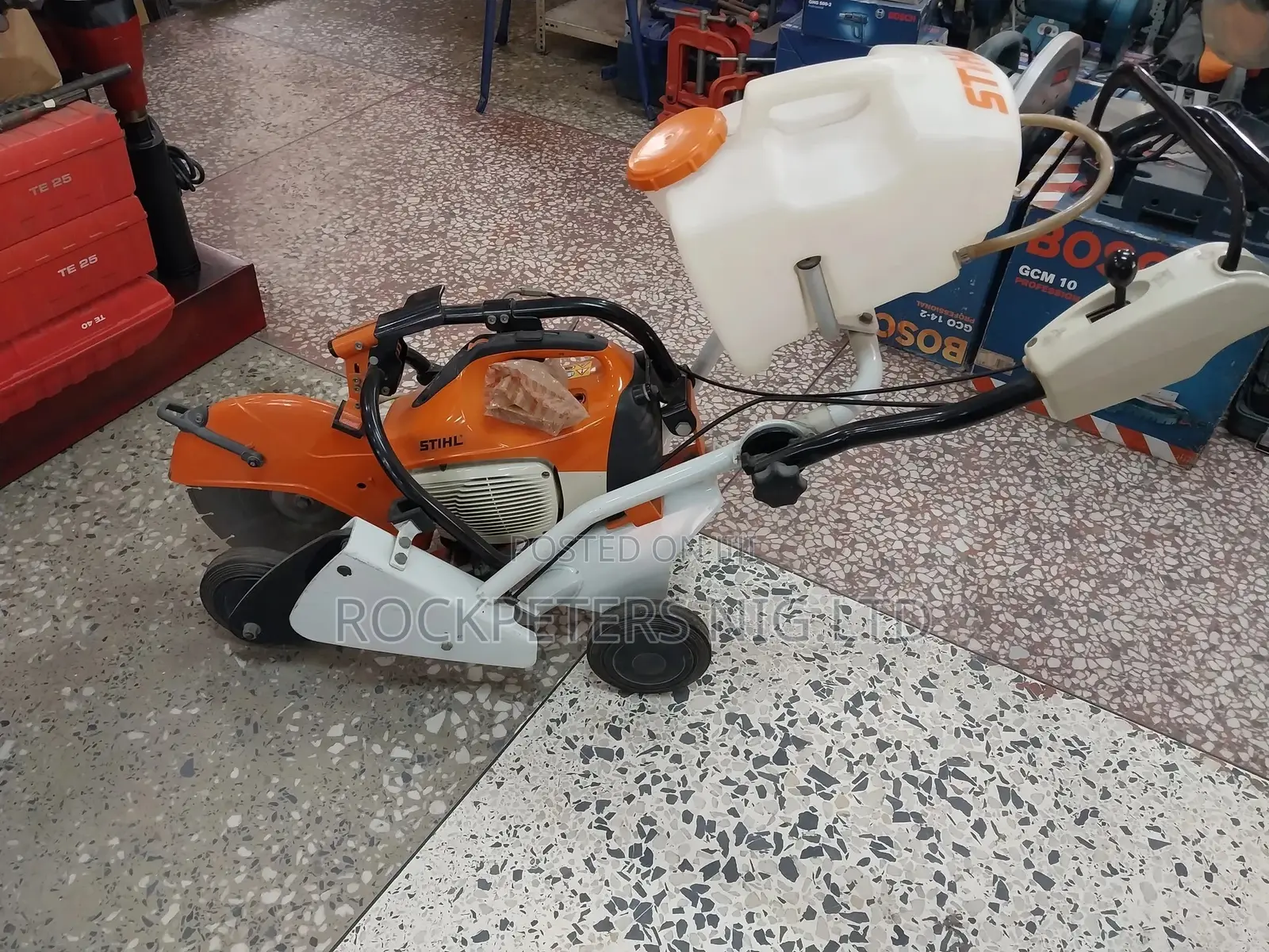 Stihl Concrete Cutter Ts 420(With Quick Mounting System)