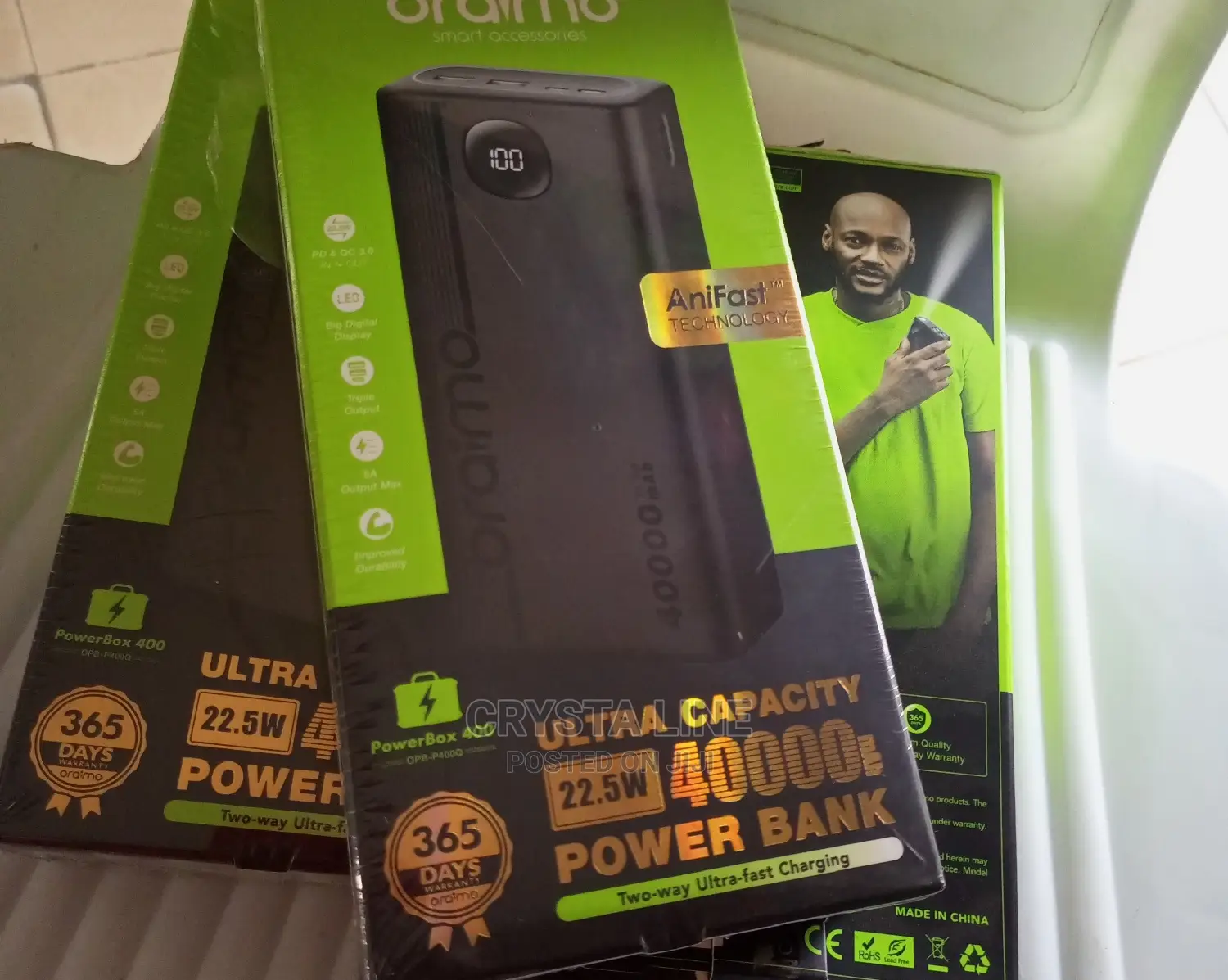 Original Oraimo 40000 Mah Power Bank