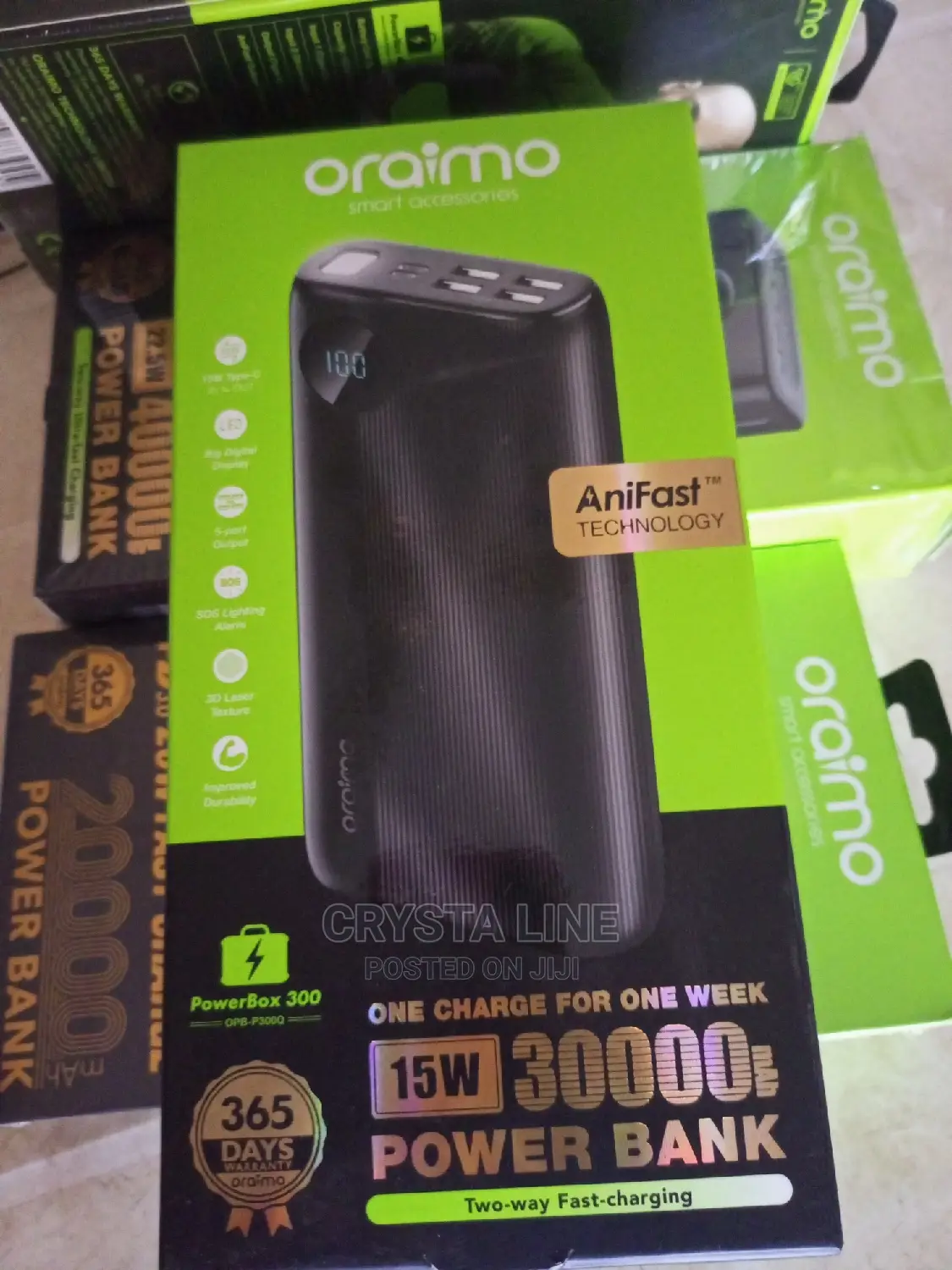 Original 30000 Oraimo Power Bank