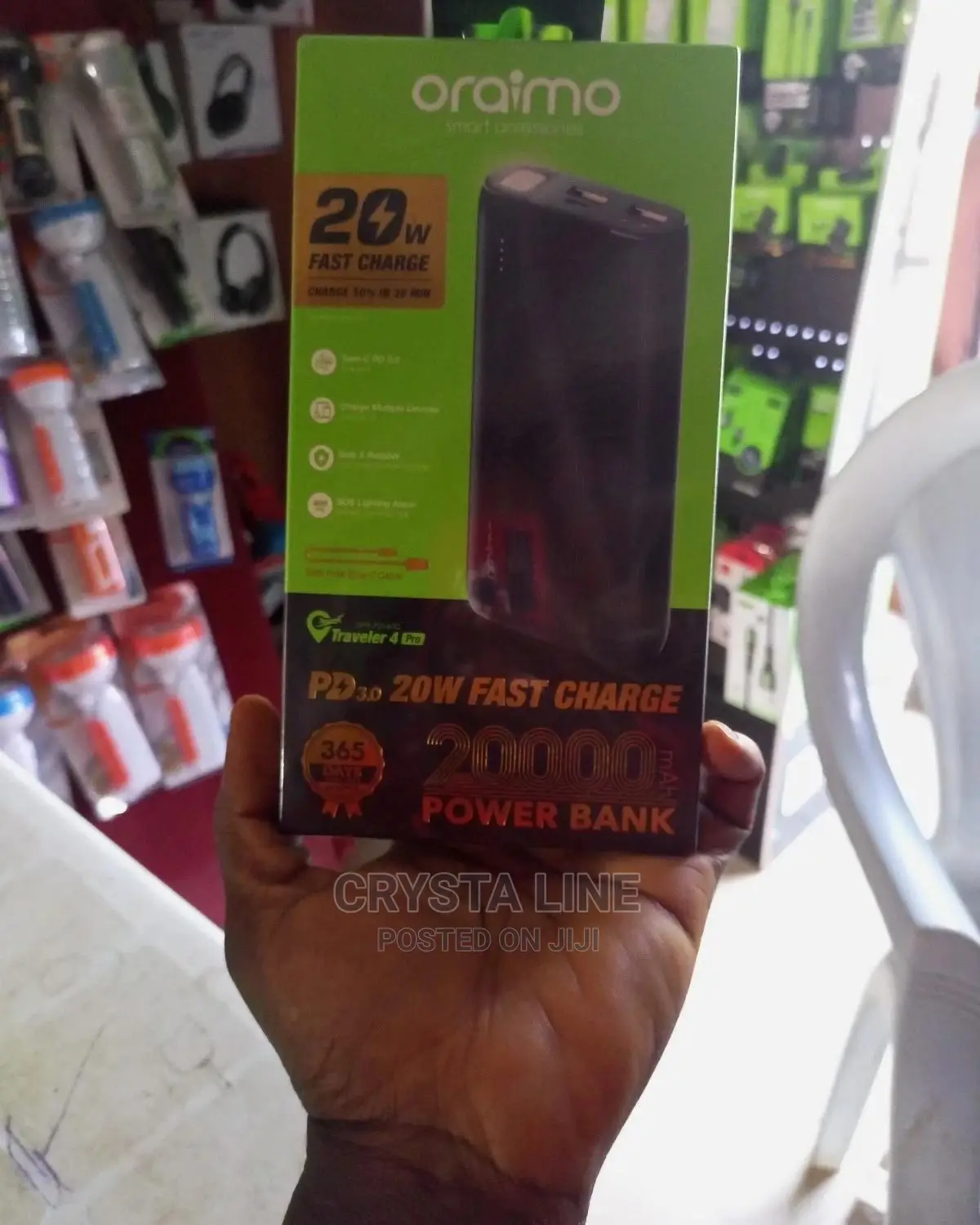 Original 20000 Oraimo Power Bank