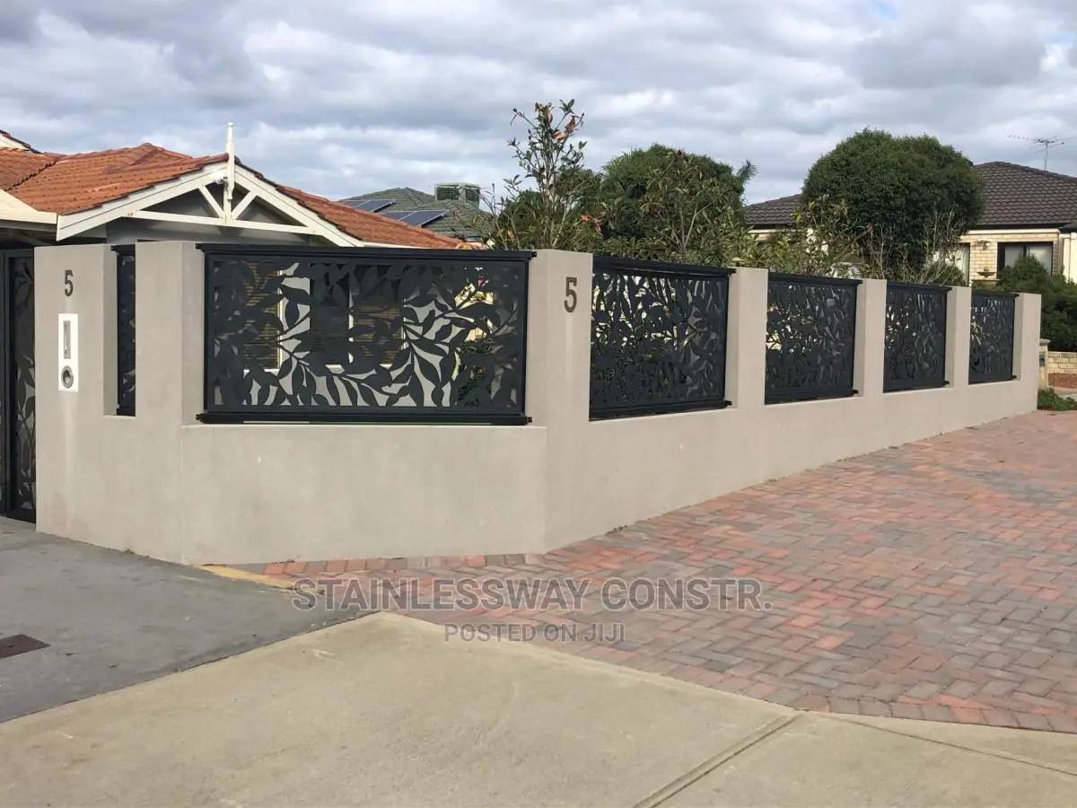 Lasercut Fence Grill at Dakwo District