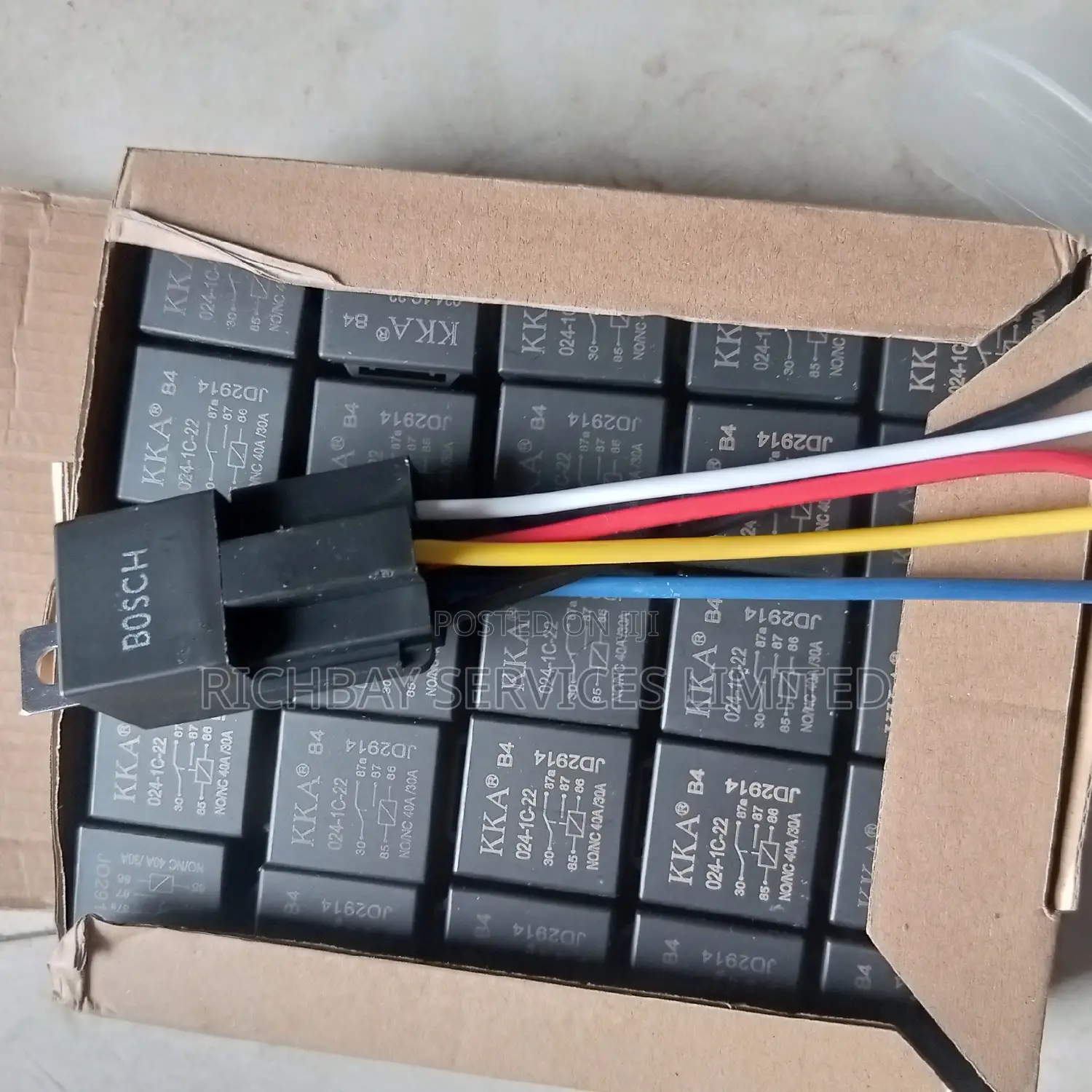 12/24v 40A 5 Pin Relay