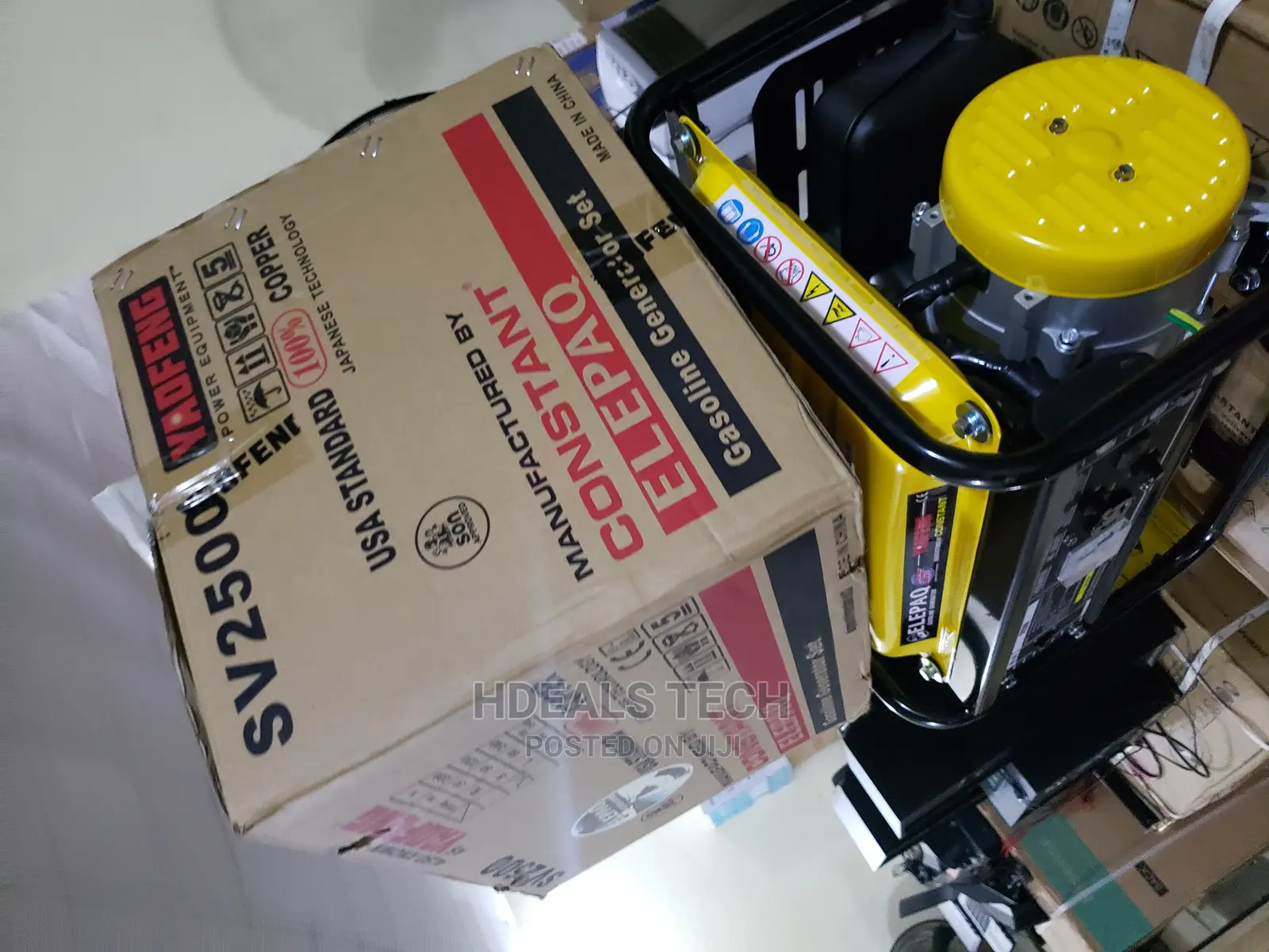 Elepaq Constant Manual Start Generator SV-2500