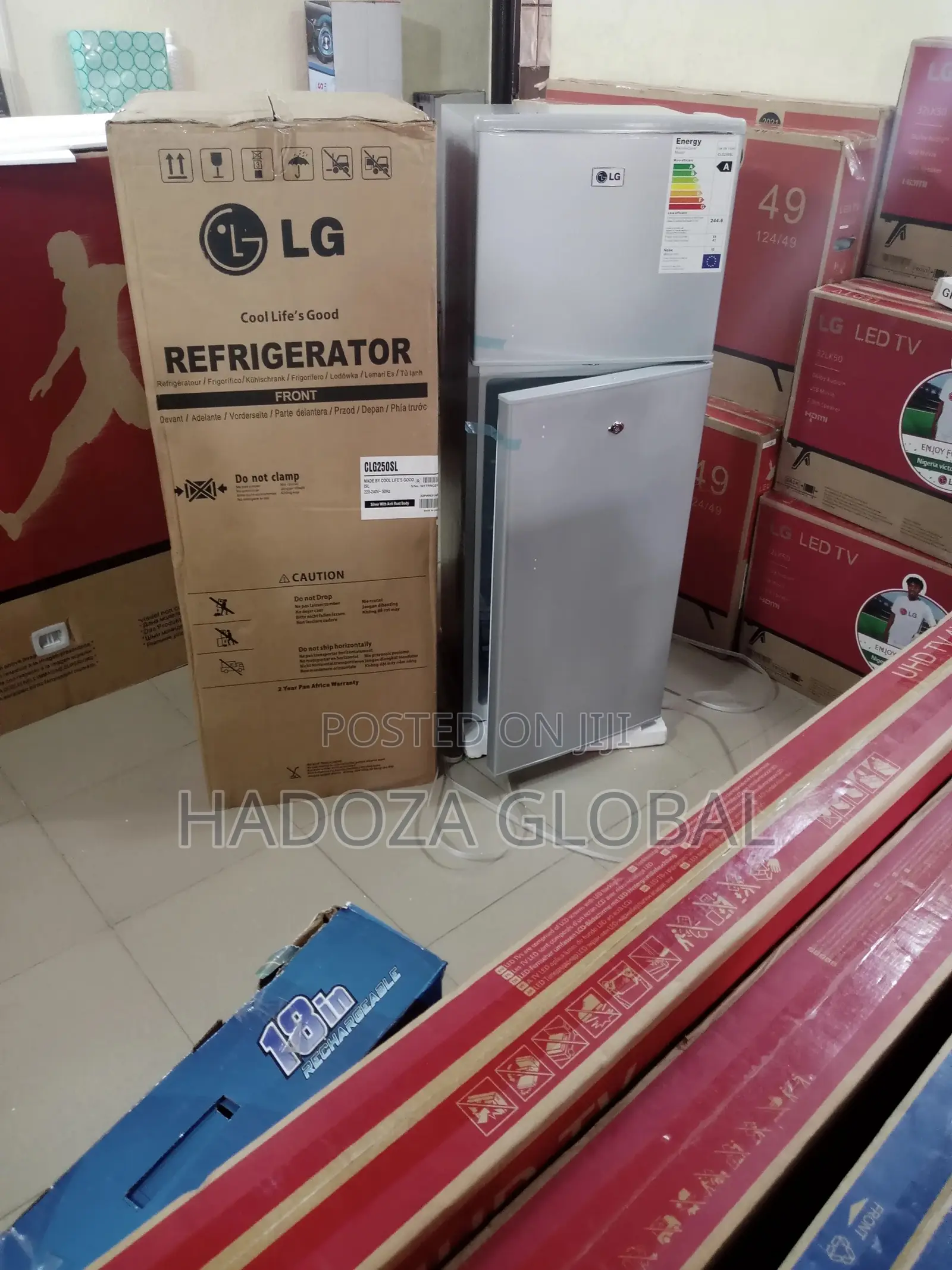 Brand New LG Refrigerator With Double Door