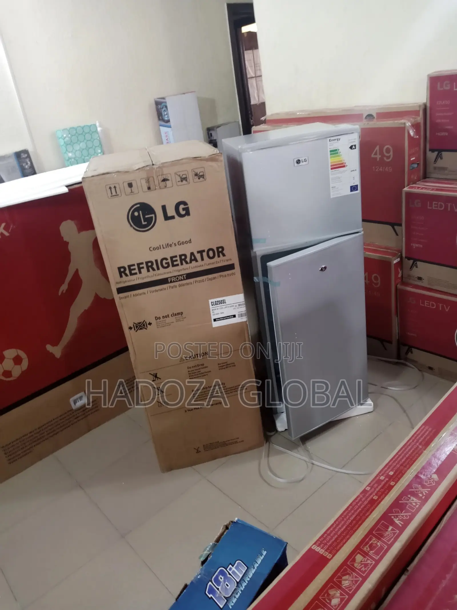 Brand New Lg Refrigerator Clg250sl With Double Door
