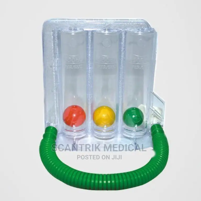 Medical Incentive Spirometer 3 Ball Respiratory Exerciser