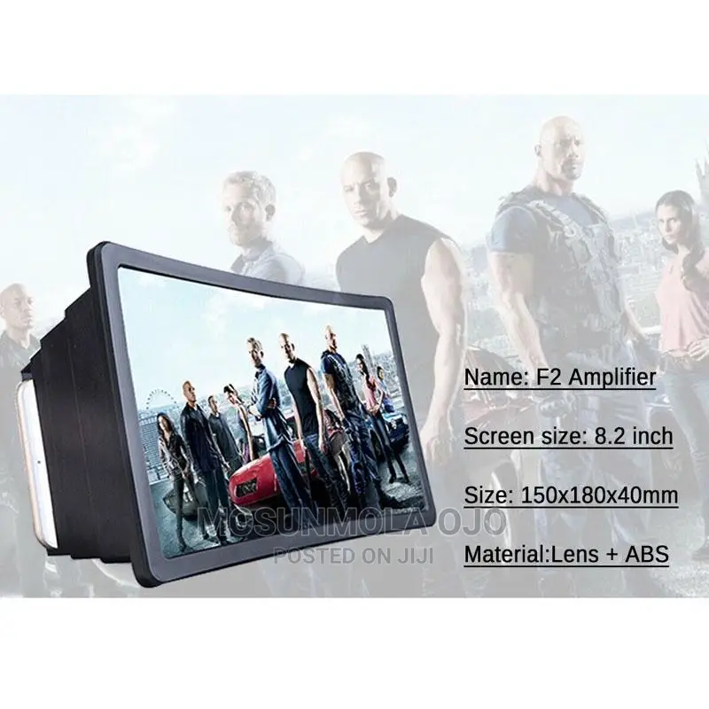 3D Retractable Mobile Cell Phone HD Screen Magnifier
