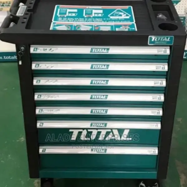 Total - Tool Chest Set -- Industrial Supplies - 162 Pieces