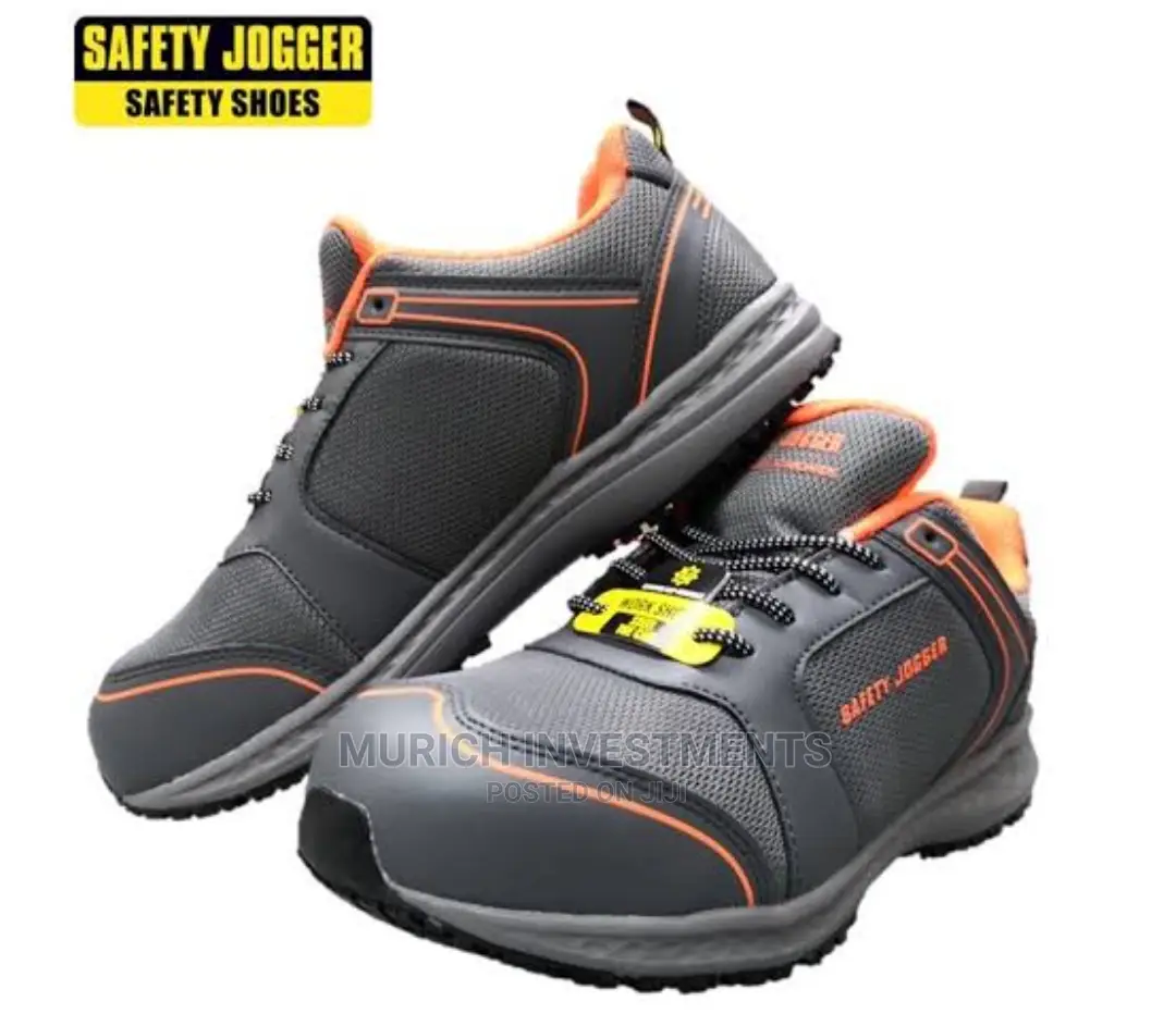 Safety Jogger Balto S1 Sporty Safety Shoes - Grey/Orange
