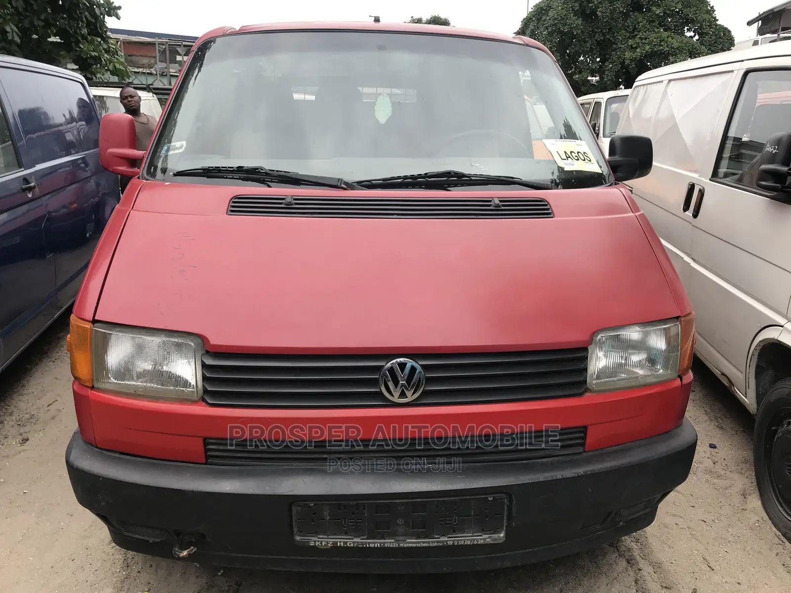 Volkswagen Transporter 2001 Red