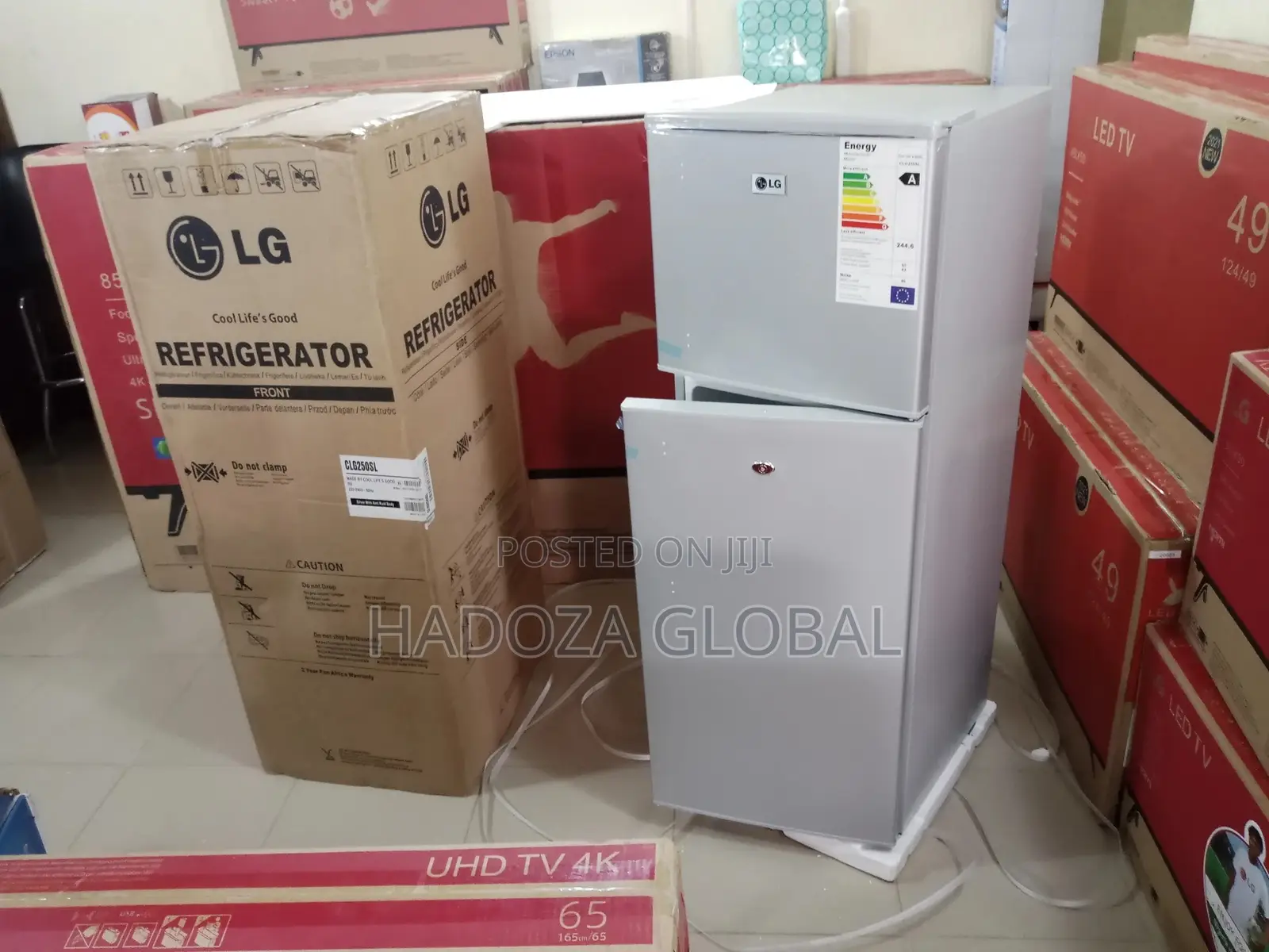 Brand New Double Door Lg Refrigerator Clg250sl