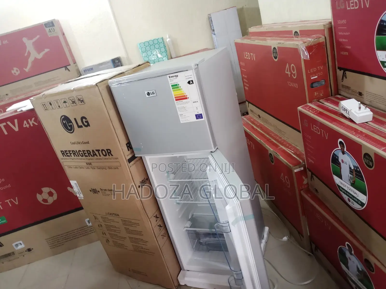 Brand New Lg Refrigerator With Adequate Storage Space