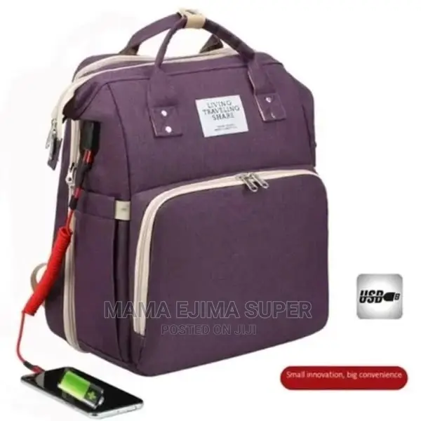 Foldable Baby Bed Diaper Bag
