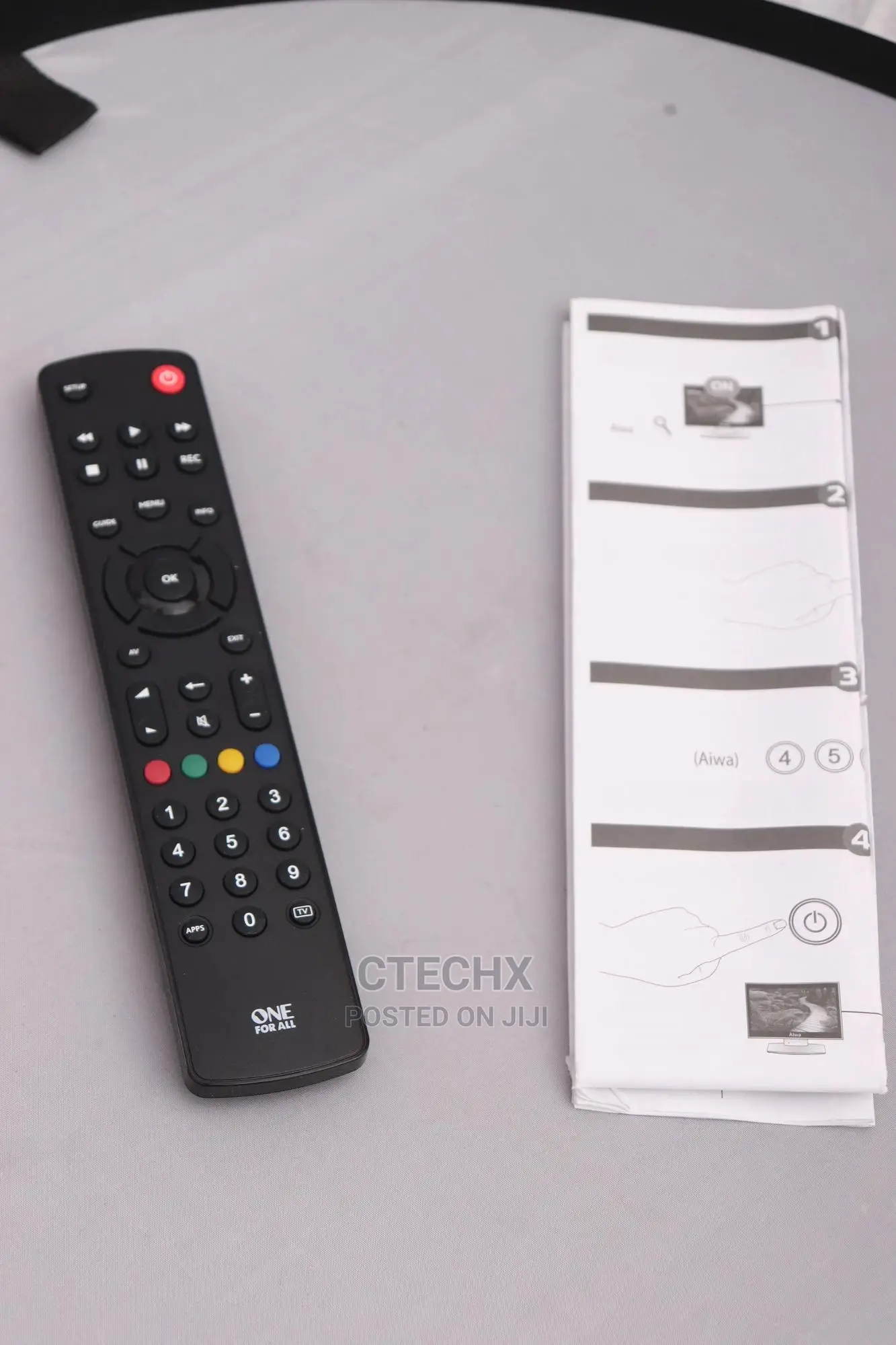 Universal Remote Control for TV. Contour One for All