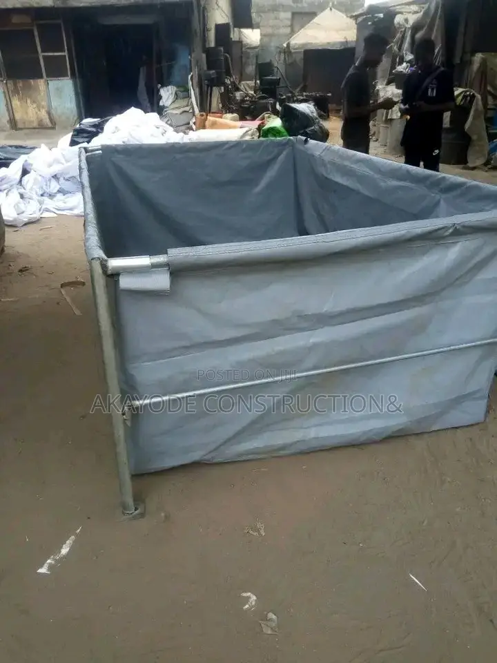 Fish Pond Tarpaulin Collapsible Durable