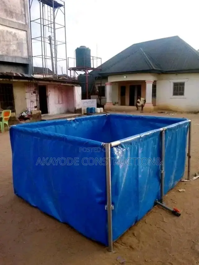 Fish Pond Tarpaulin Collapsible Durable