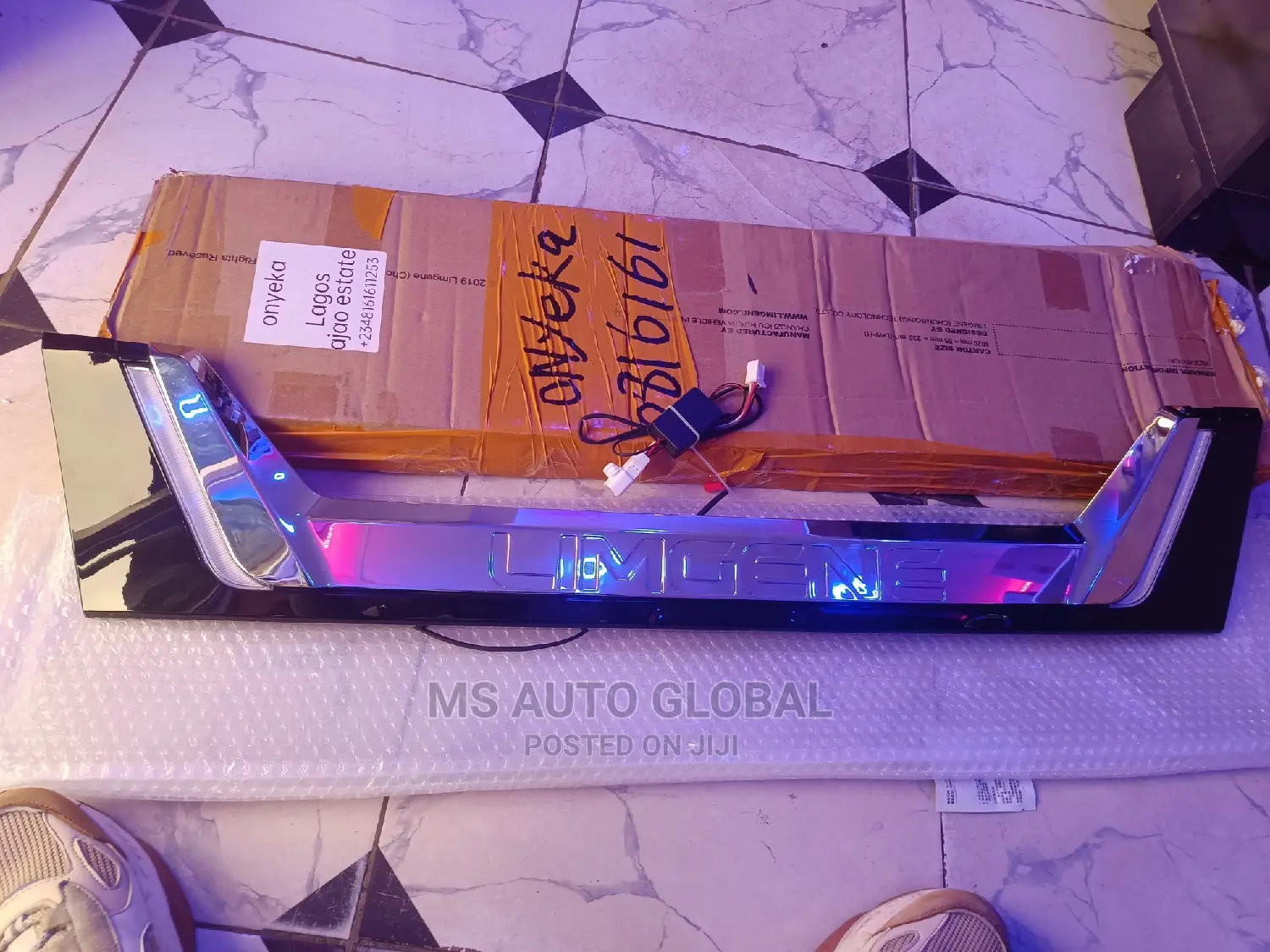 Land Cruiser 2021 Boot Chrome