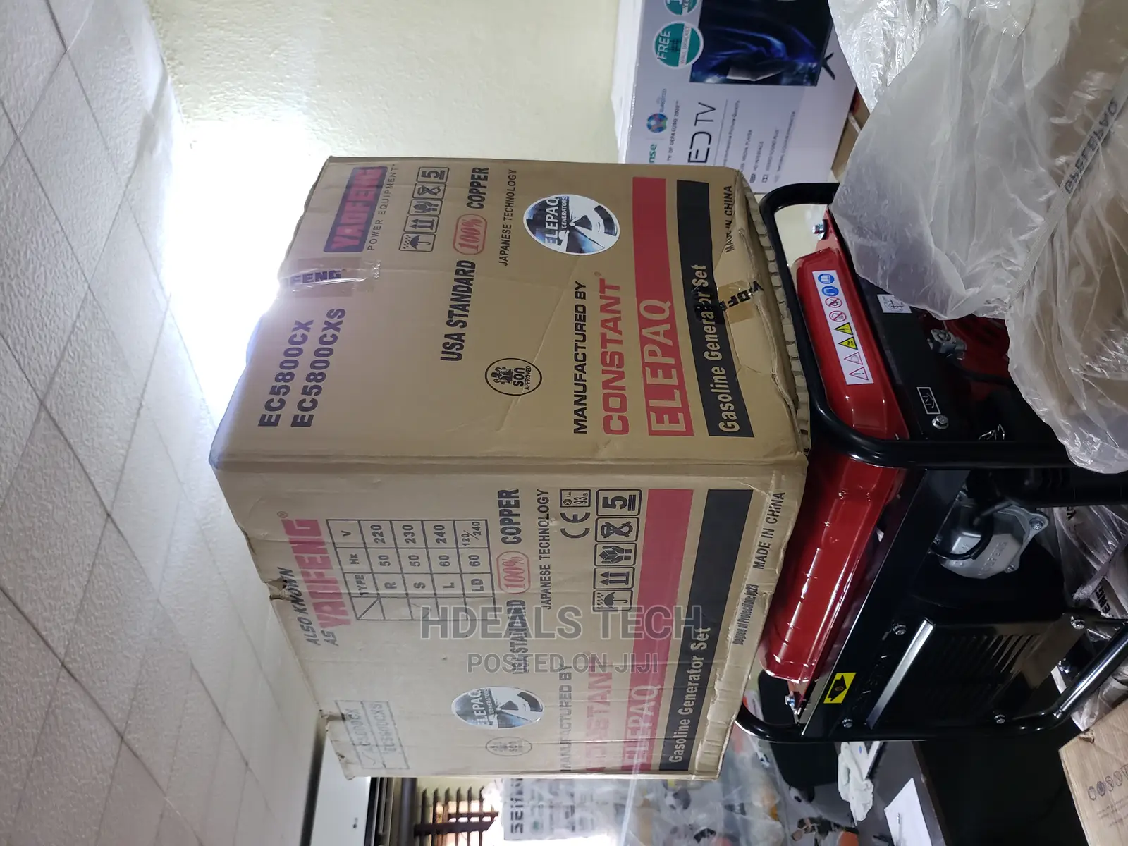 Original 3.5kva Constant Yaofeng Gasoline Generator-Elepaq